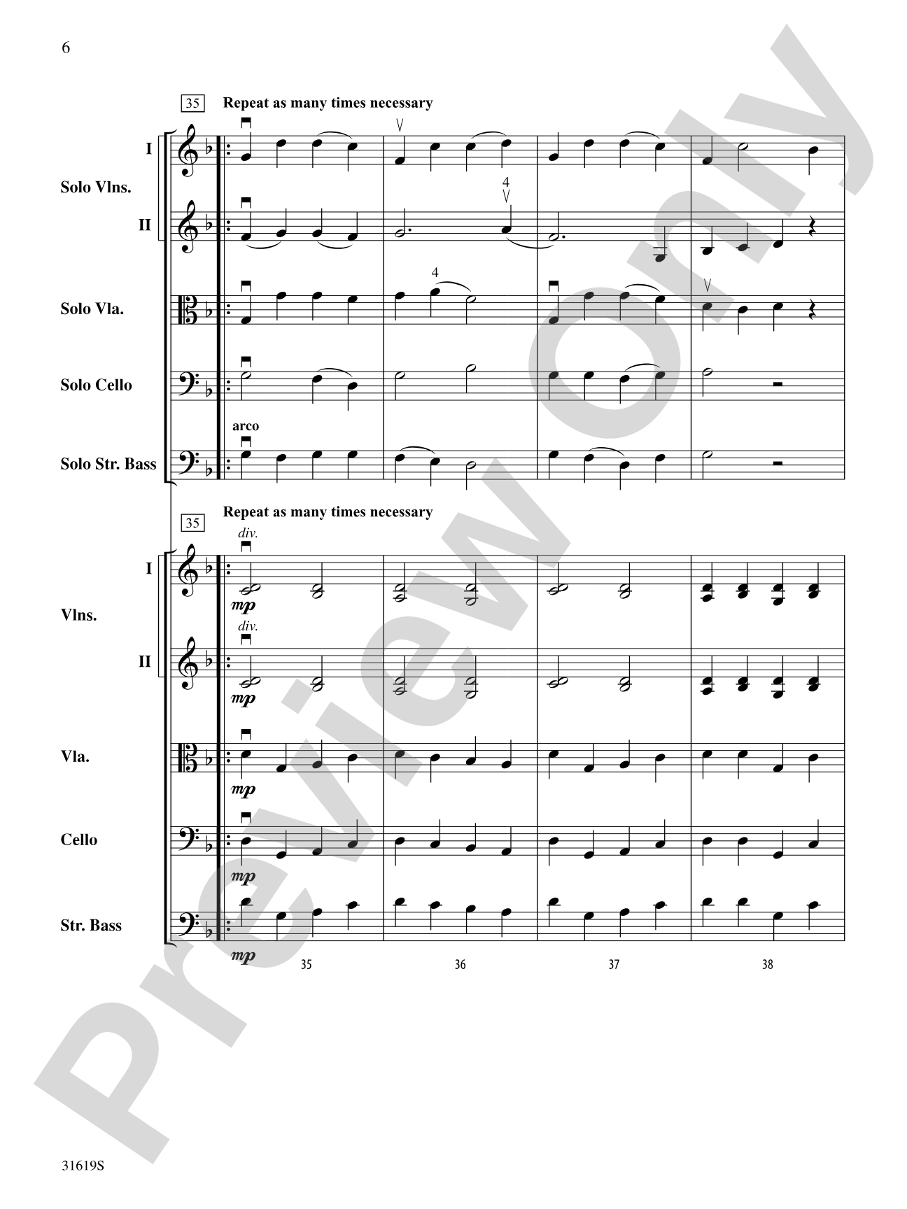 Twin Sisters: String Orchestra Conductor Score & Parts