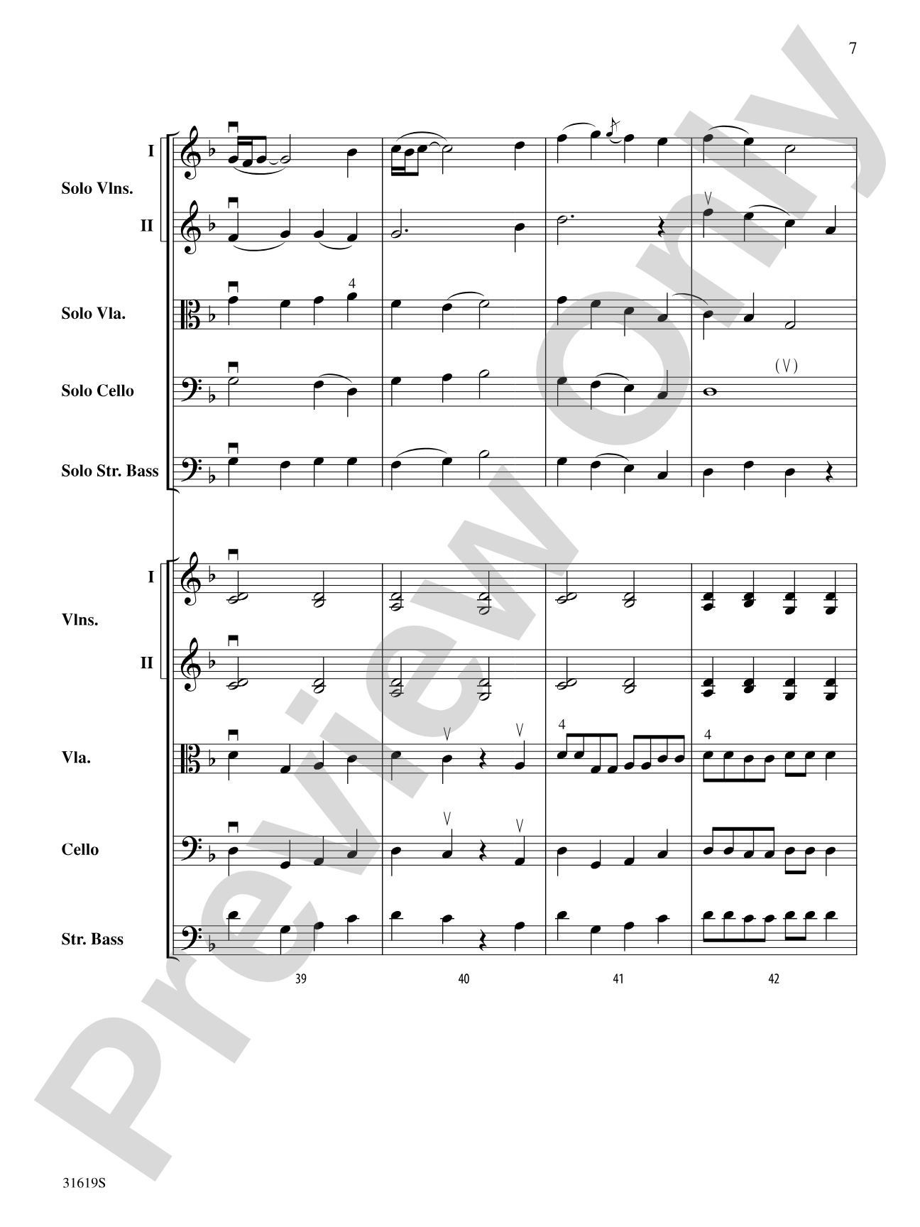 Twin Sisters: String Orchestra Conductor Score & Parts