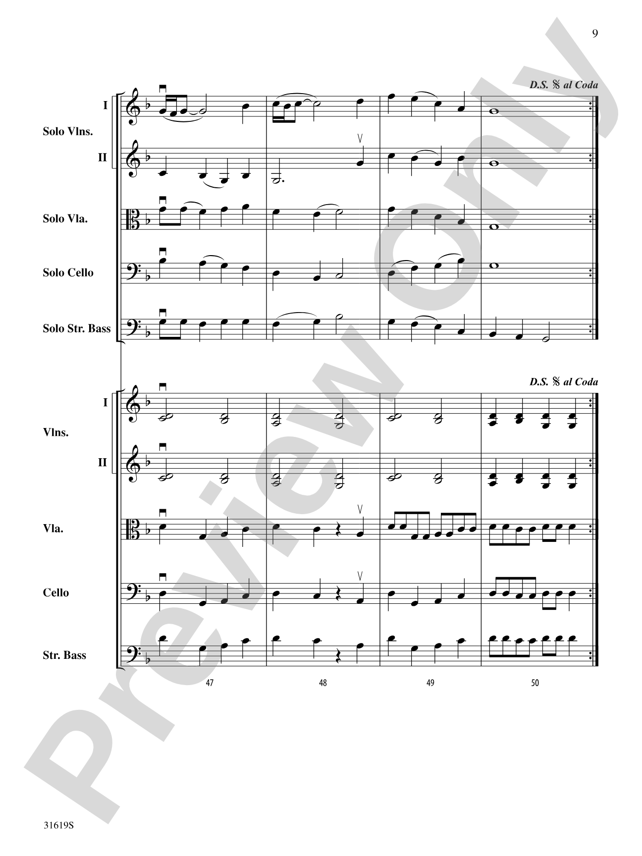 Twin Sisters: String Orchestra Conductor Score & Parts