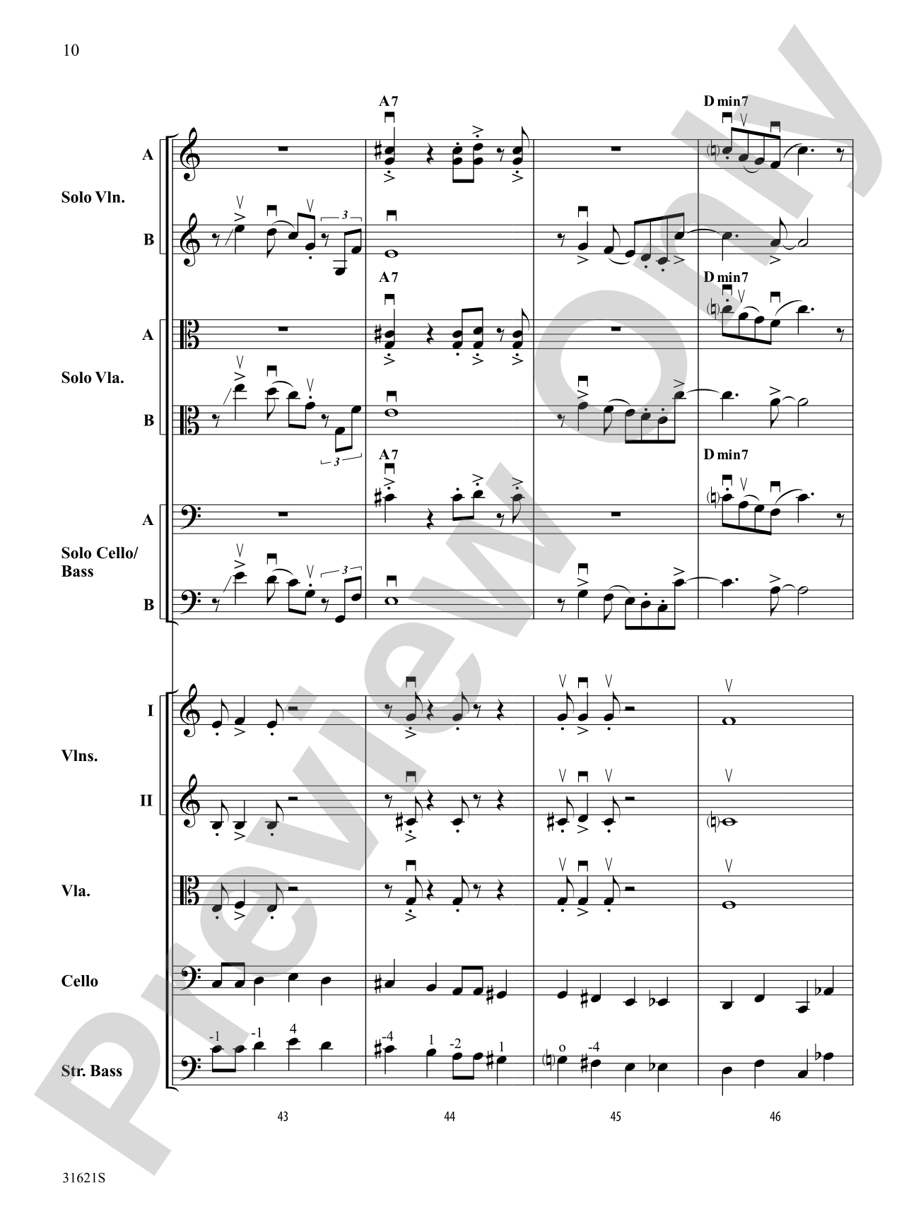 Don't Get Around Much Anymore: String Orchestra Conductor Score & Parts