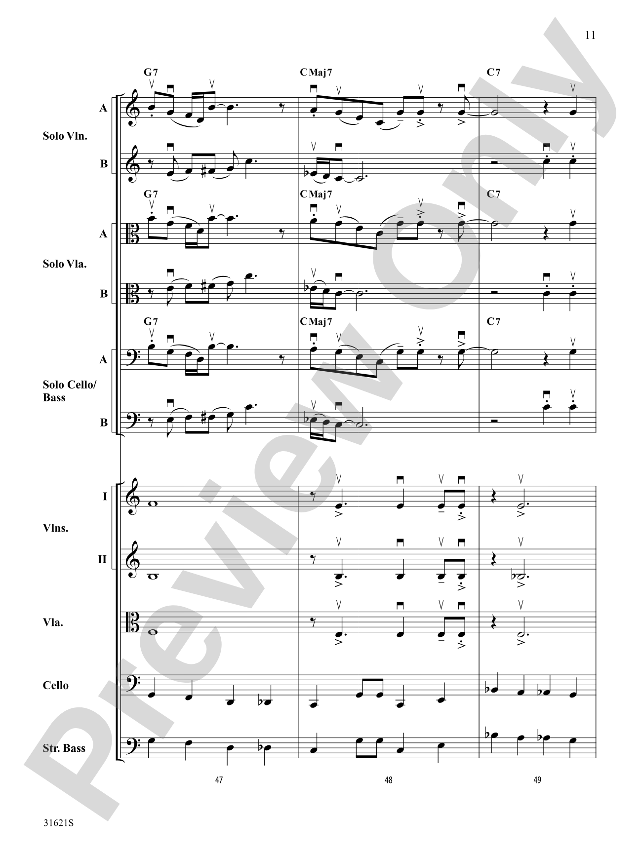 Don't Get Around Much Anymore: String Orchestra Conductor Score & Parts