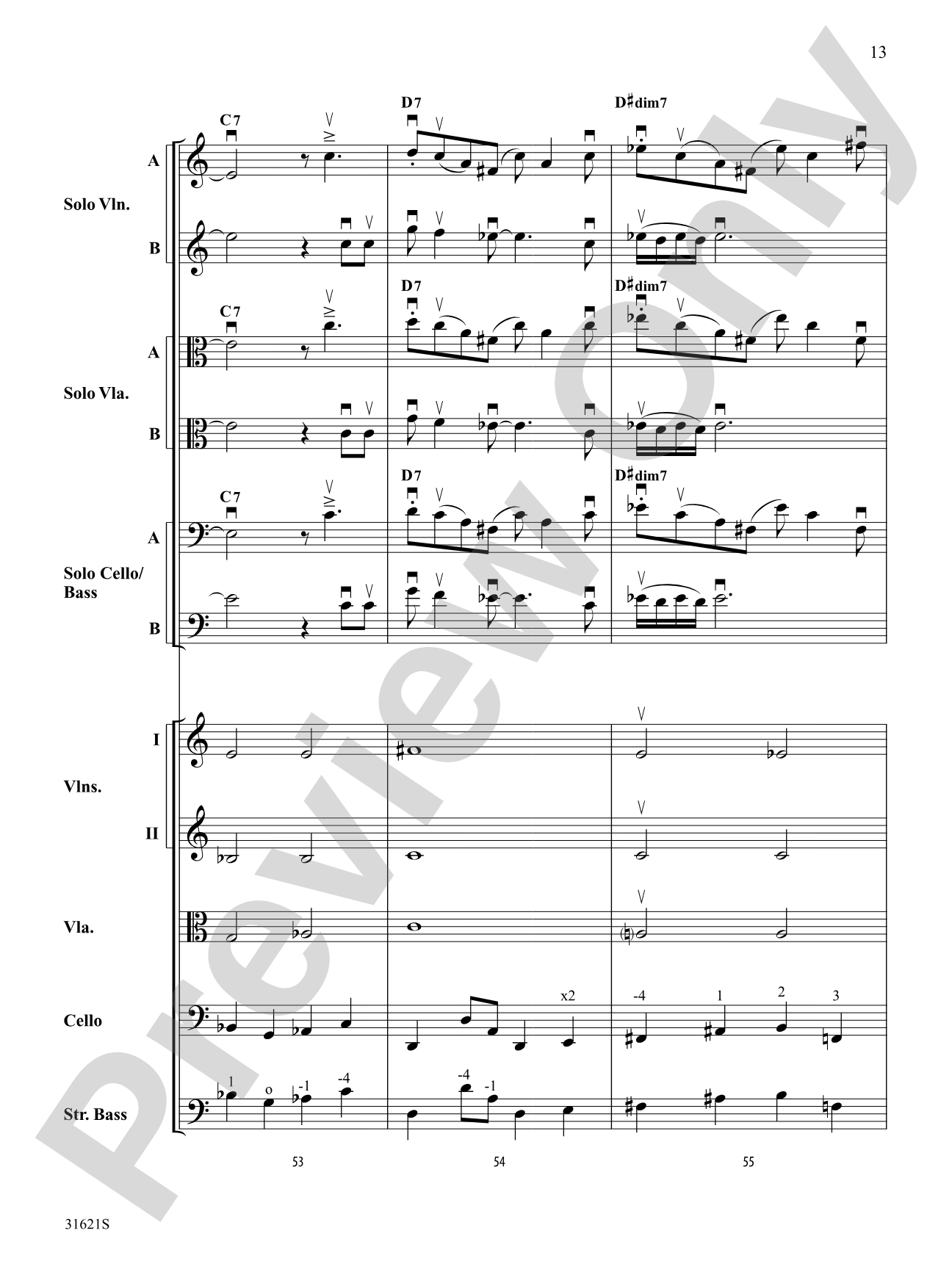 Don't Get Around Much Anymore: String Orchestra Conductor Score & Parts