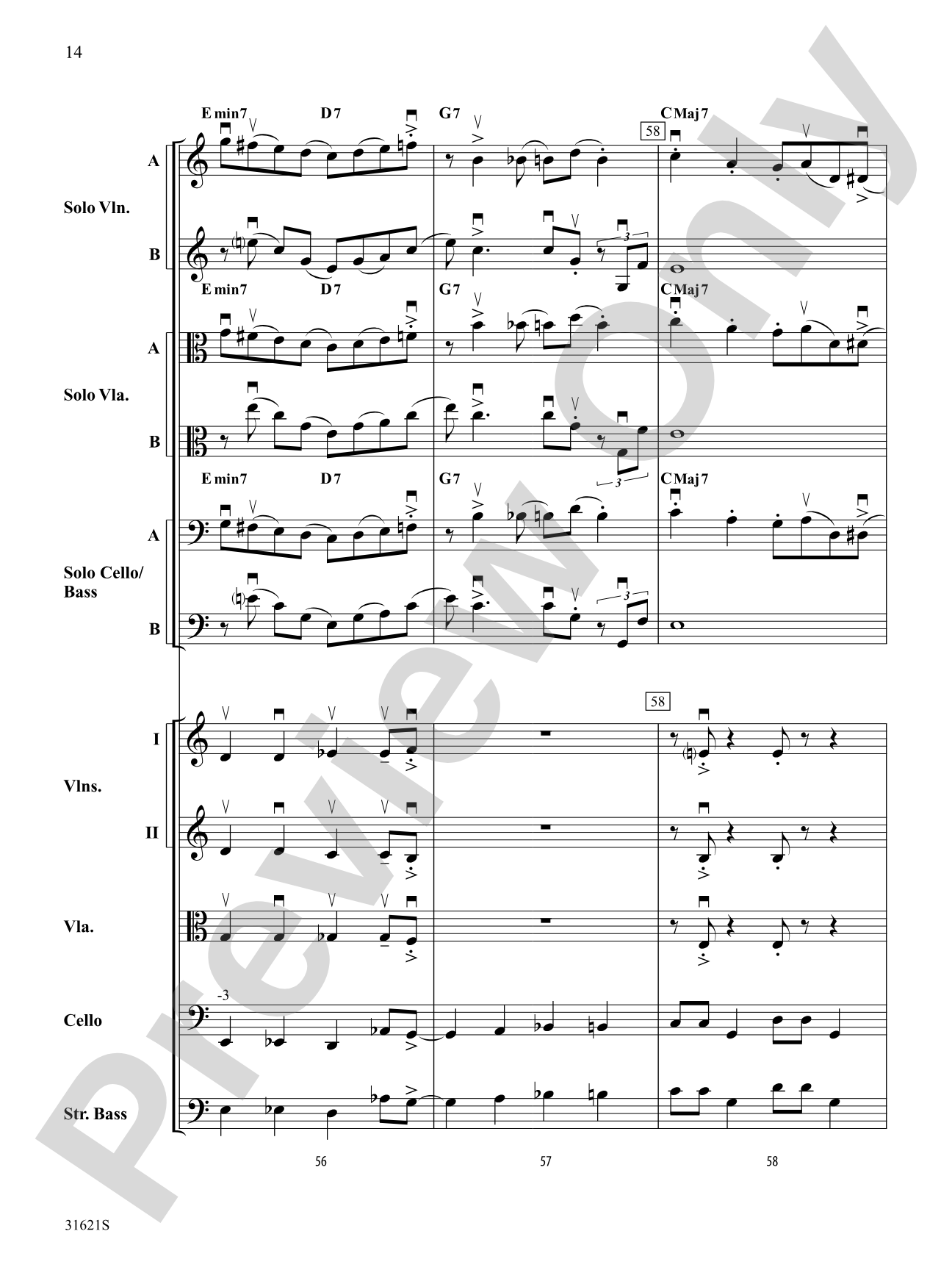 Don't Get Around Much Anymore: String Orchestra Conductor Score & Parts