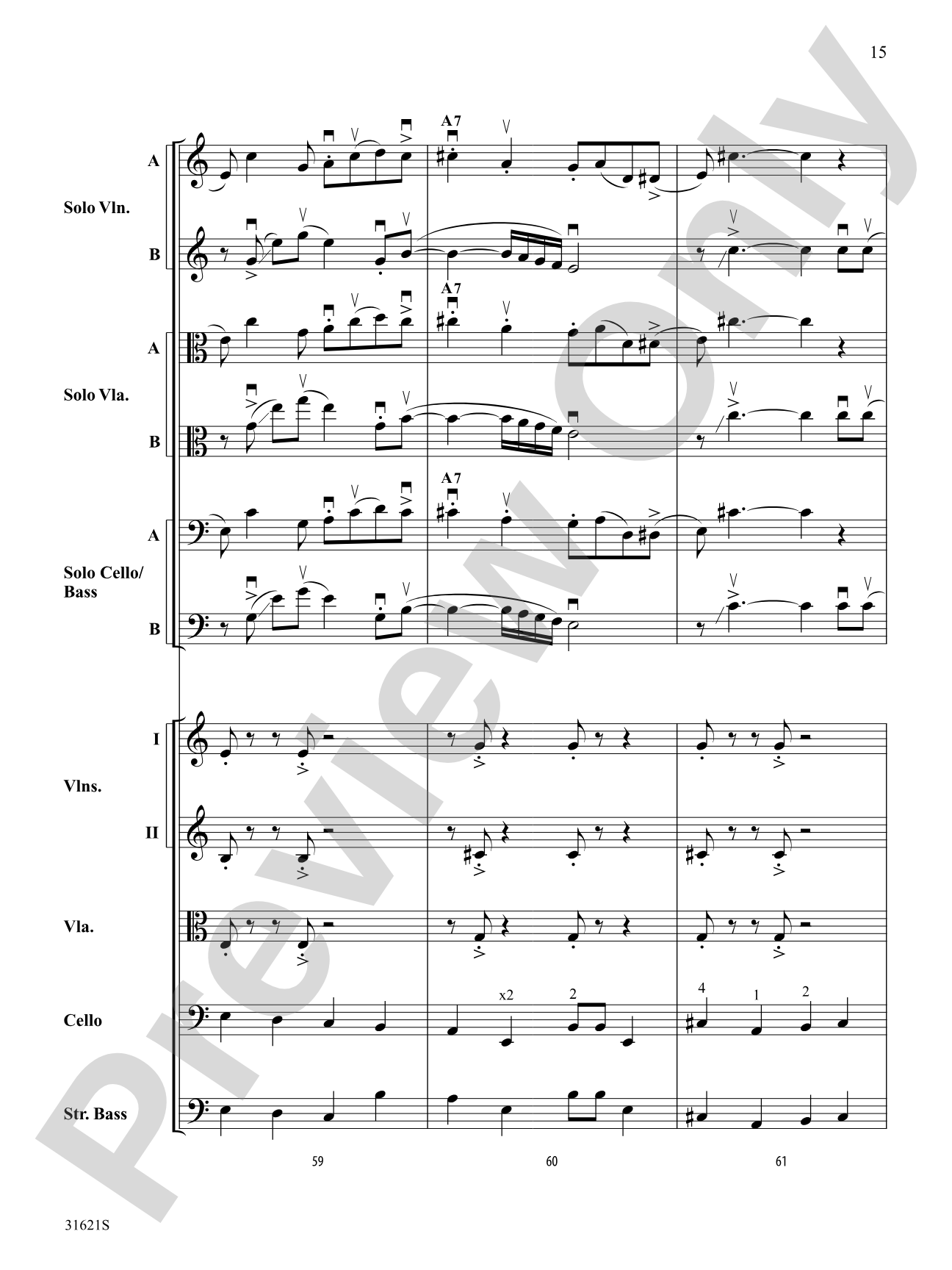 Don't Get Around Much Anymore: String Orchestra Conductor Score & Parts