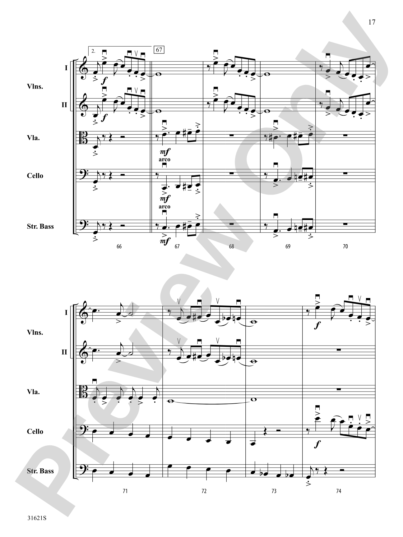 Don't Get Around Much Anymore: String Orchestra Conductor Score & Parts