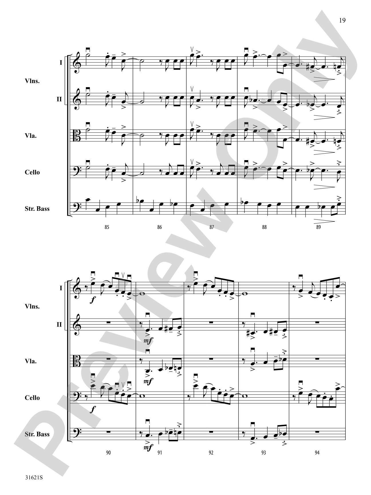 Don't Get Around Much Anymore: String Orchestra Conductor Score & Parts