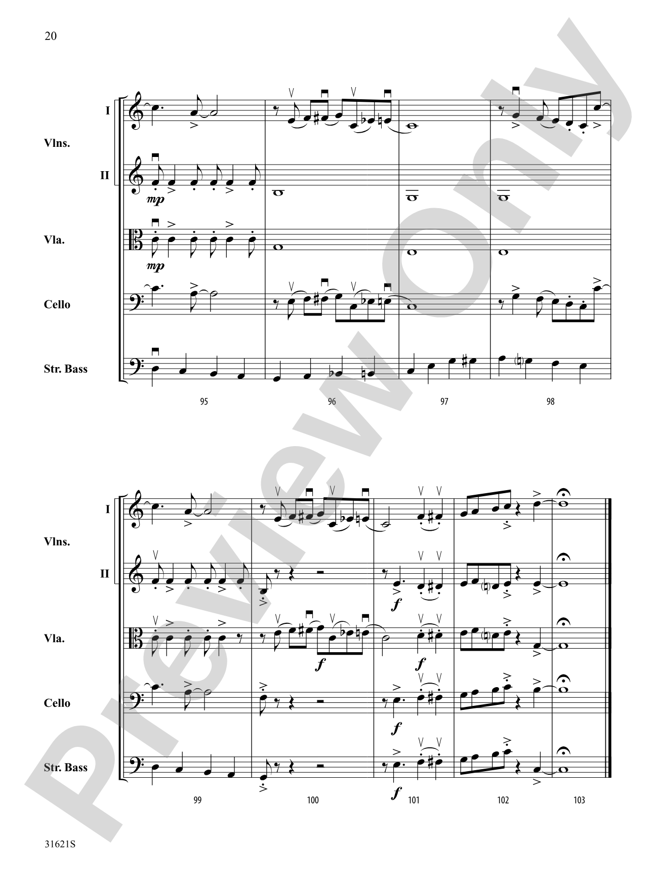 Don't Get Around Much Anymore: String Orchestra Conductor Score & Parts