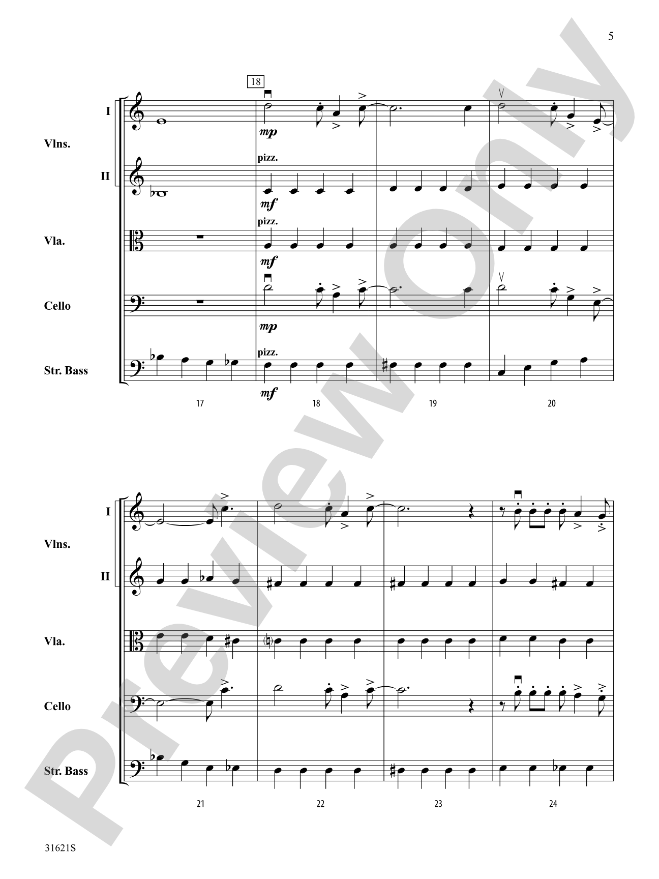 Don't Get Around Much Anymore: String Orchestra Conductor Score & Parts
