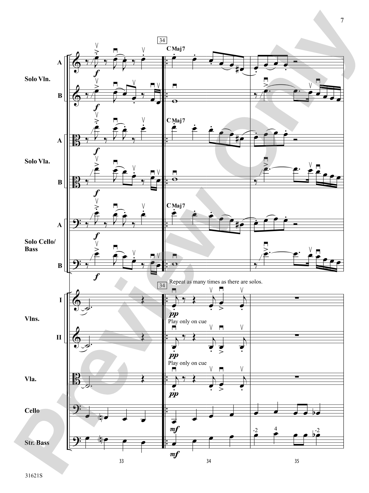 Don't Get Around Much Anymore: String Orchestra Conductor Score & Parts