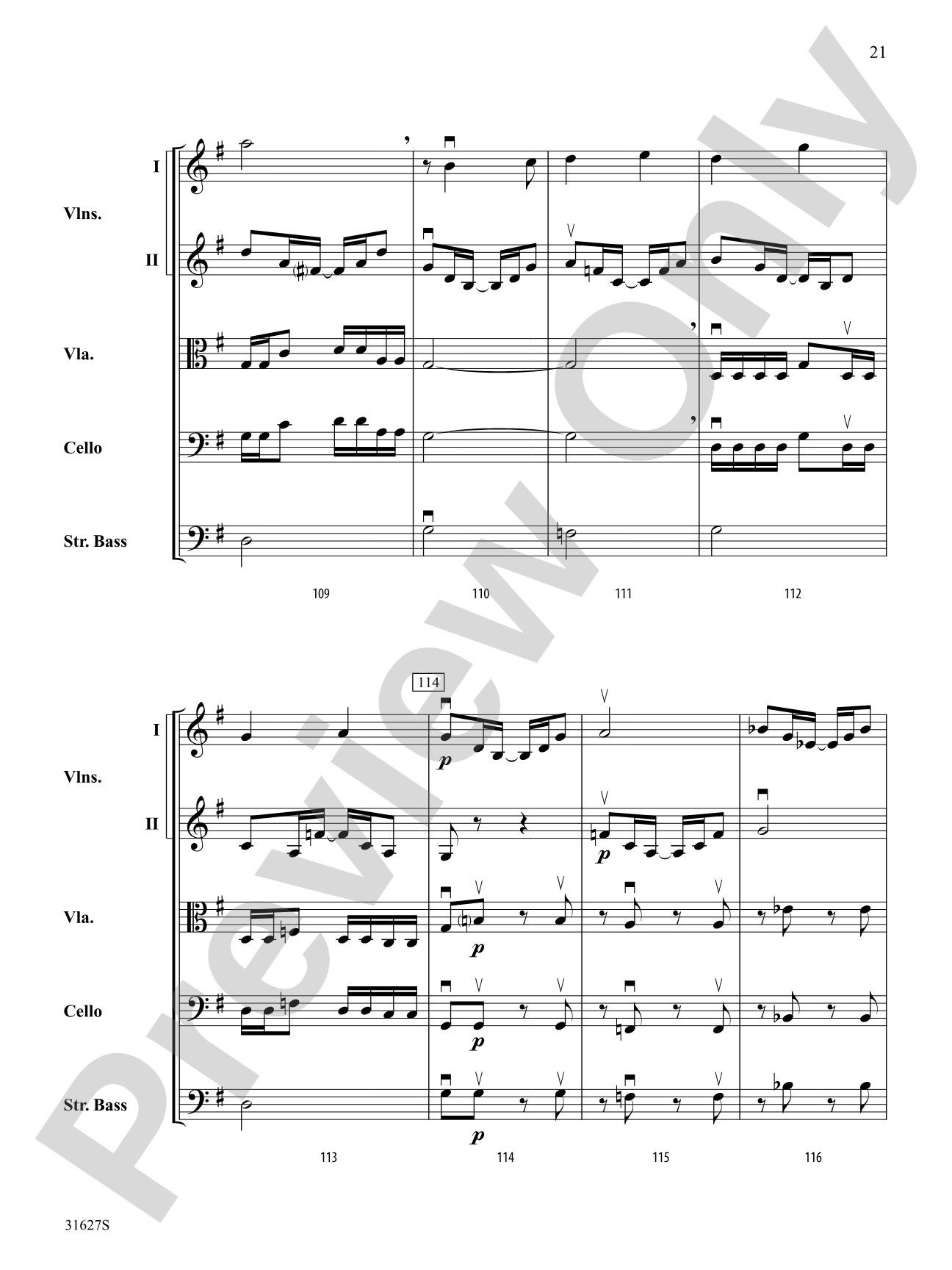 A Birch Bay Celebration: String Orchestra Conductor Score & Parts