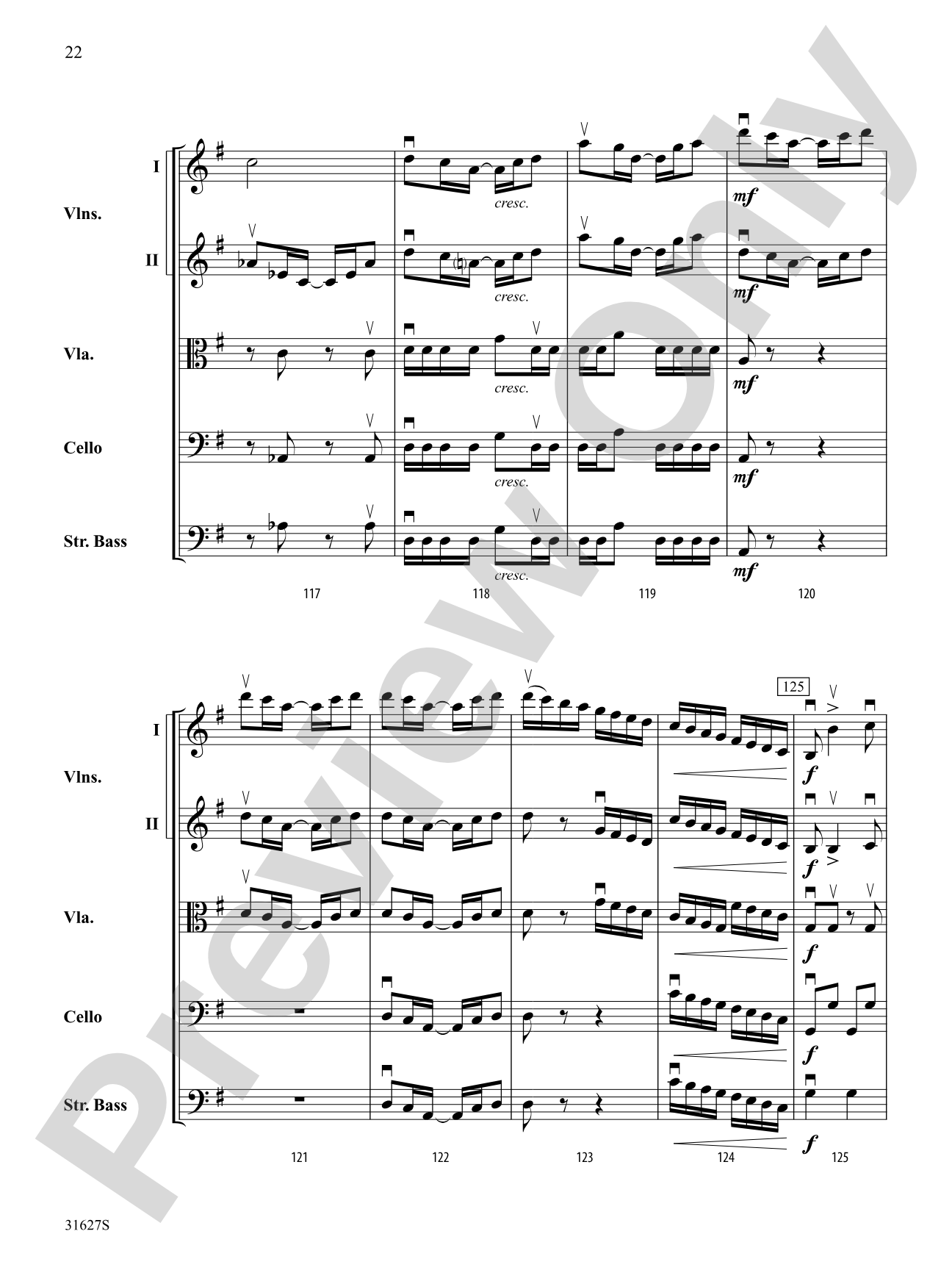 A Birch Bay Celebration: String Orchestra Conductor Score & Parts