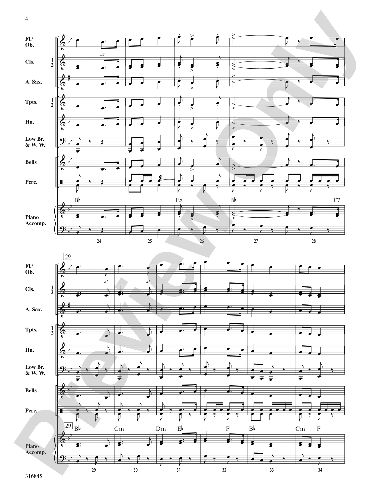 Seaway Festival March: Concert Band Conductor Score & Parts