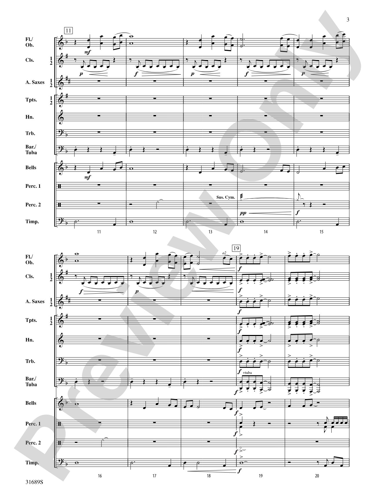 Rite of Ascension: Concert Band Conductor Score & Parts