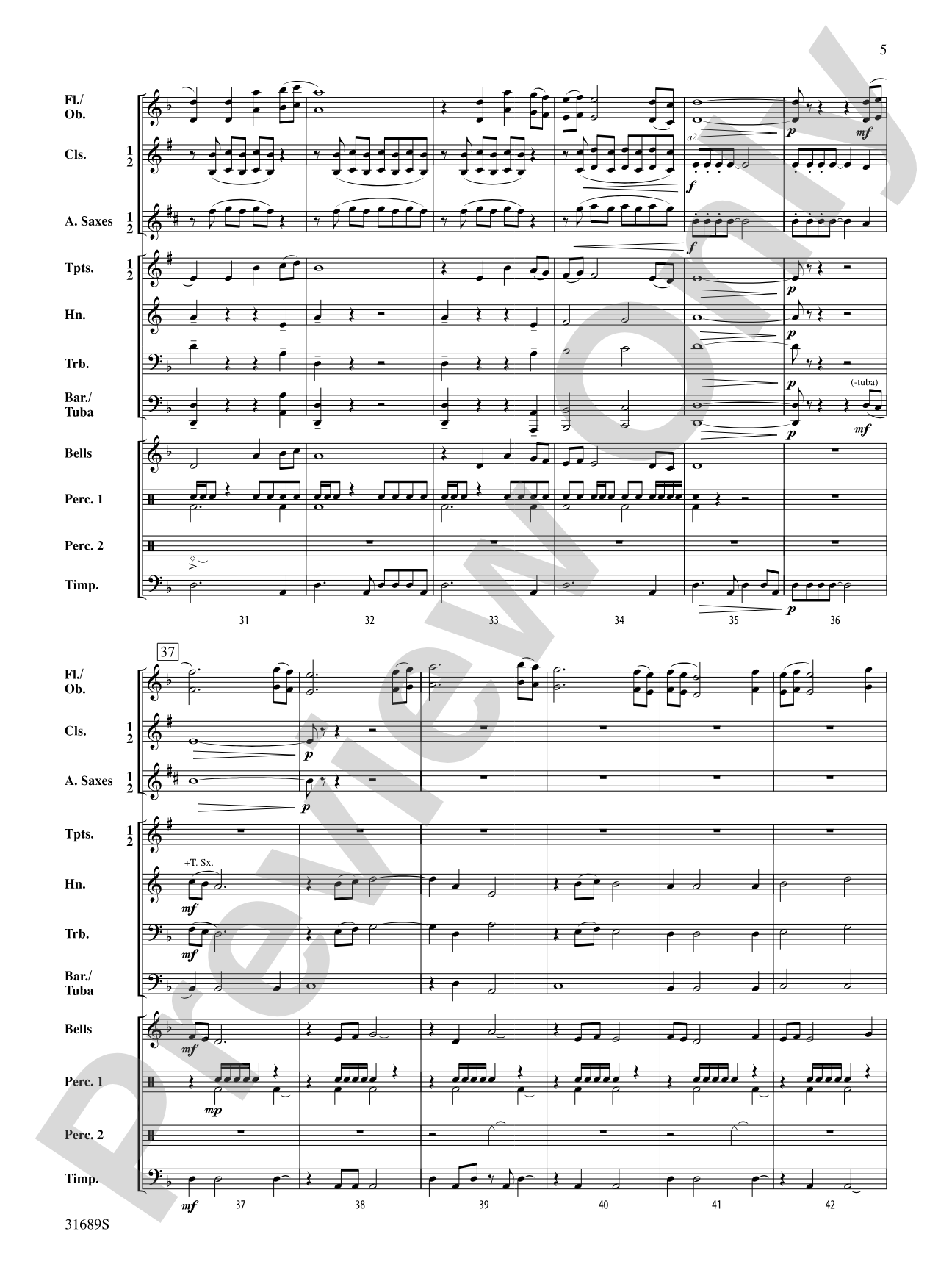 Rite of Ascension: Concert Band Conductor Score & Parts