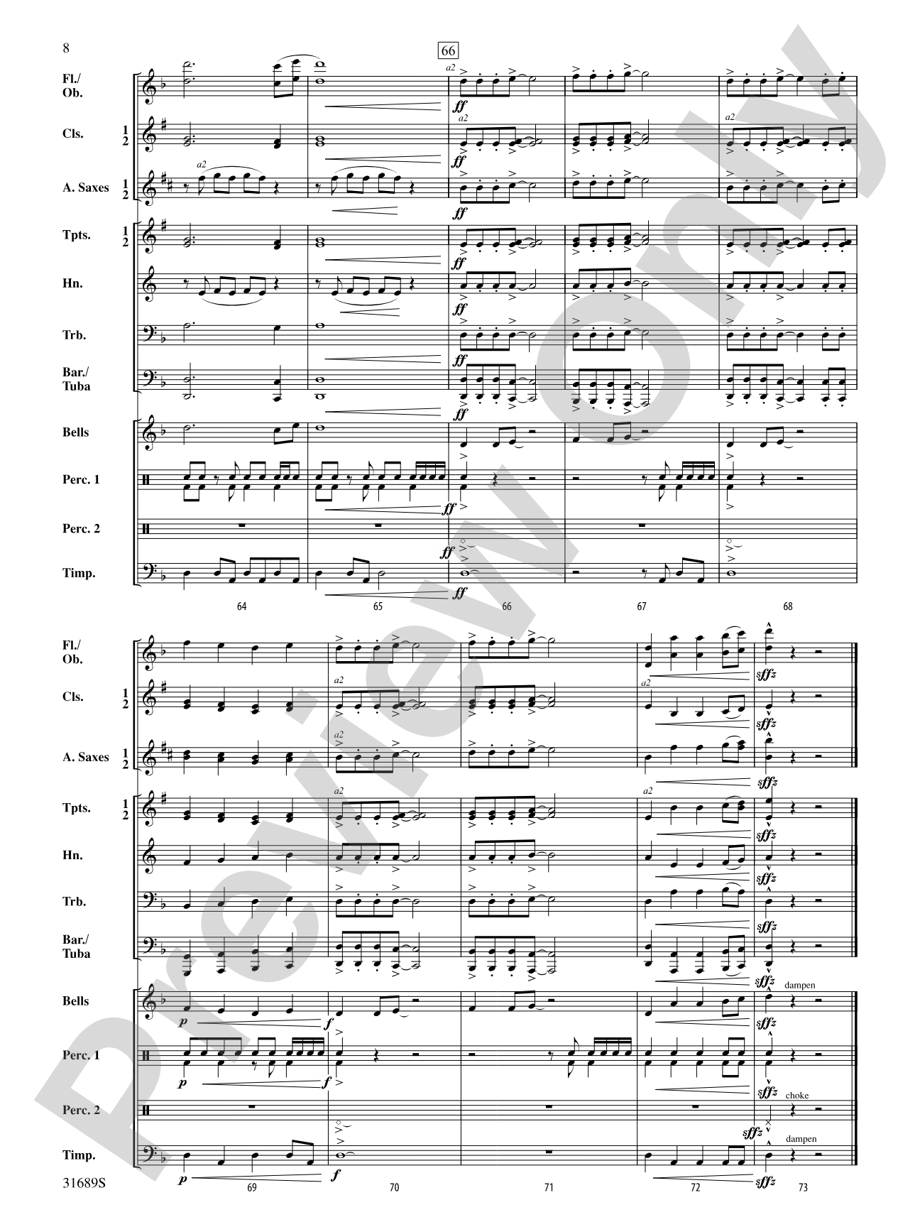 Rite of Ascension: Concert Band Conductor Score & Parts