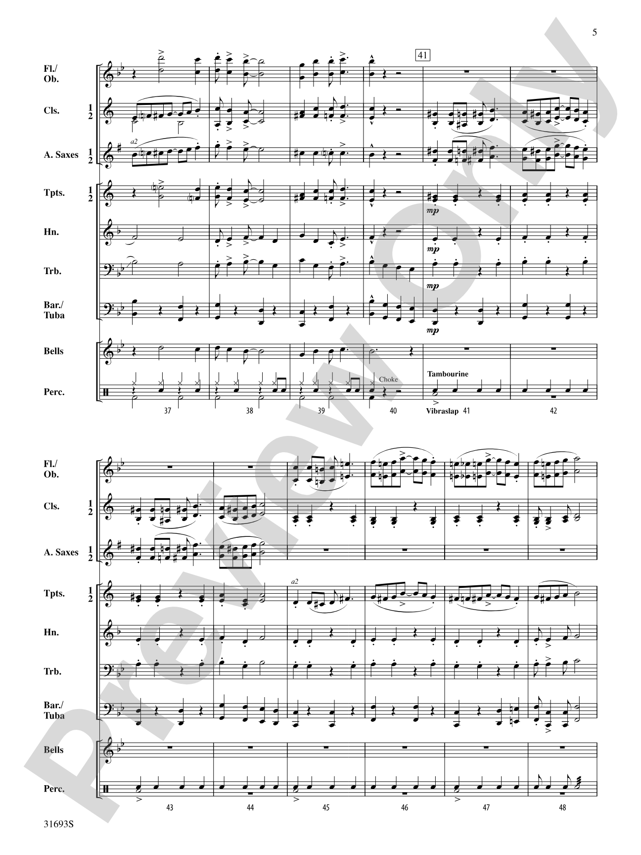 Moore Street Rag: Concert Band Conductor Score & Parts