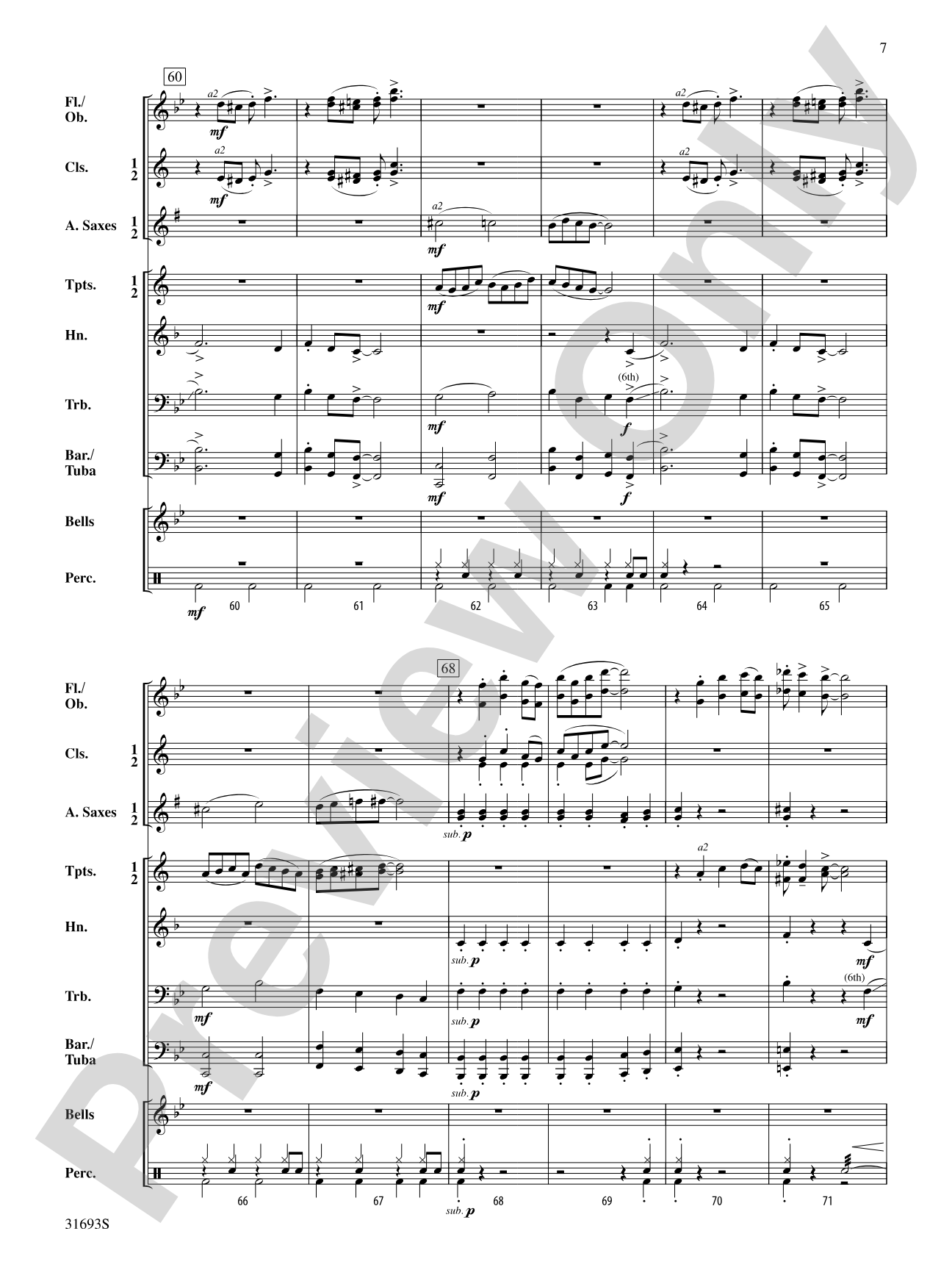 Moore Street Rag: Concert Band Conductor Score & Parts