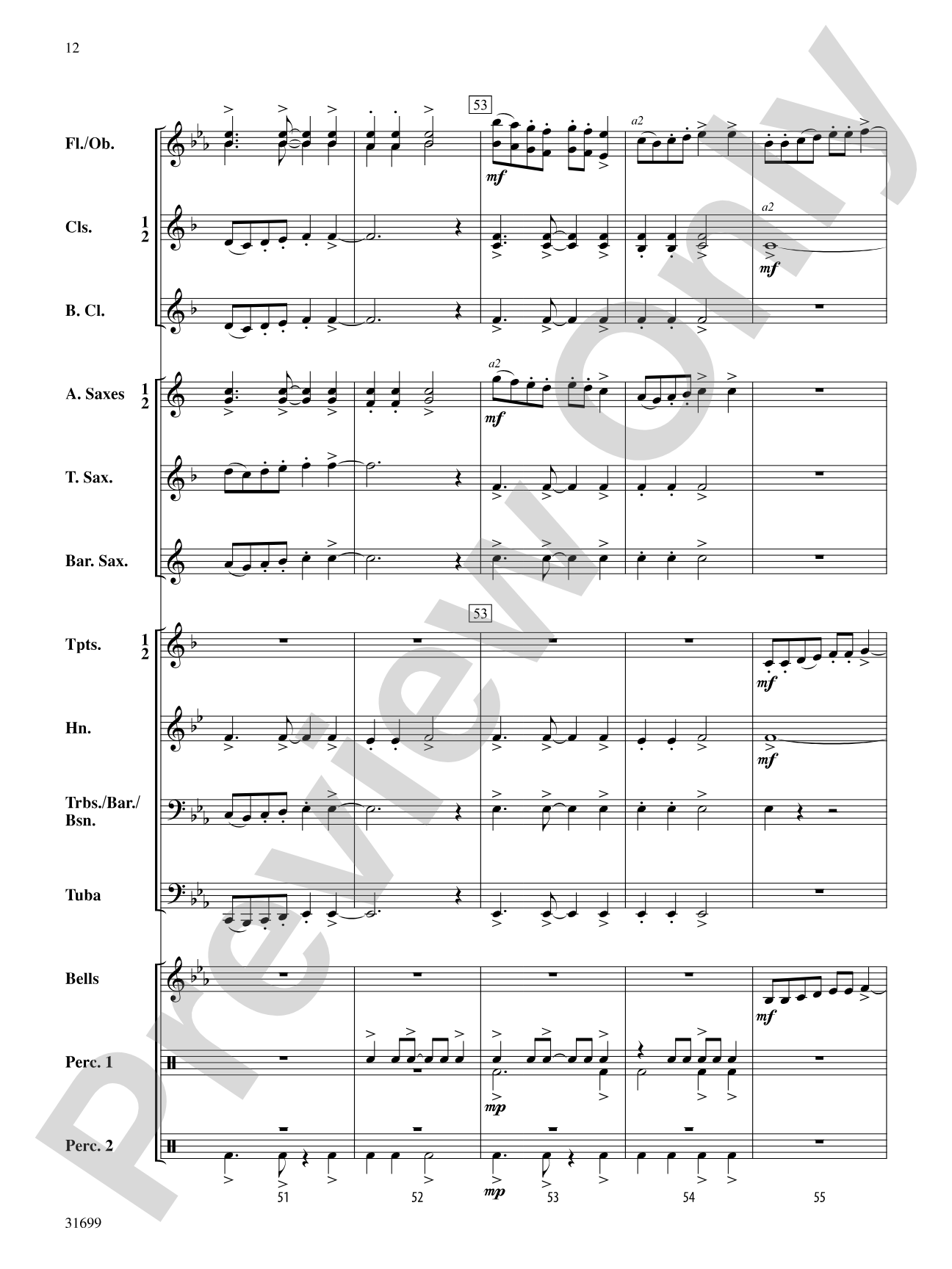 At the Feast of Stephen: Concert Band Conductor Score & Parts