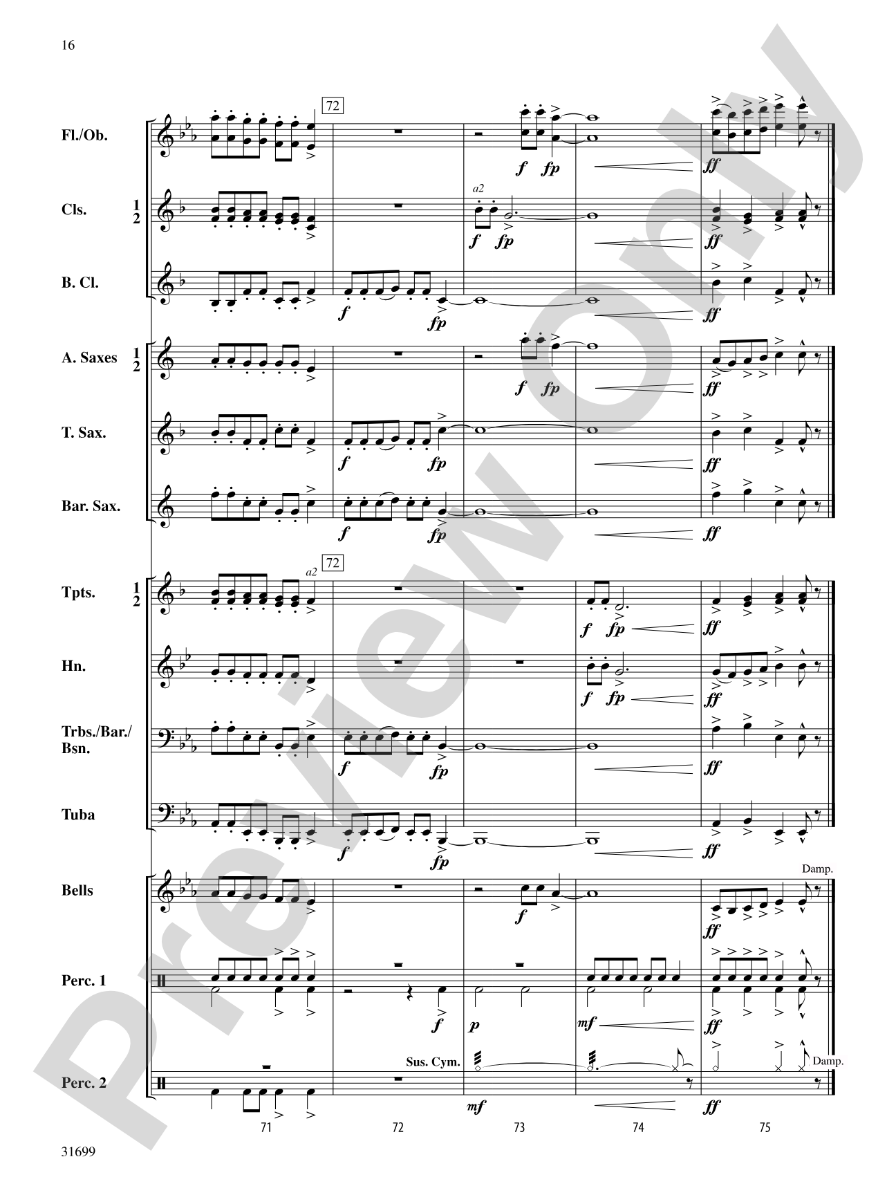 At the Feast of Stephen: Concert Band Conductor Score & Parts