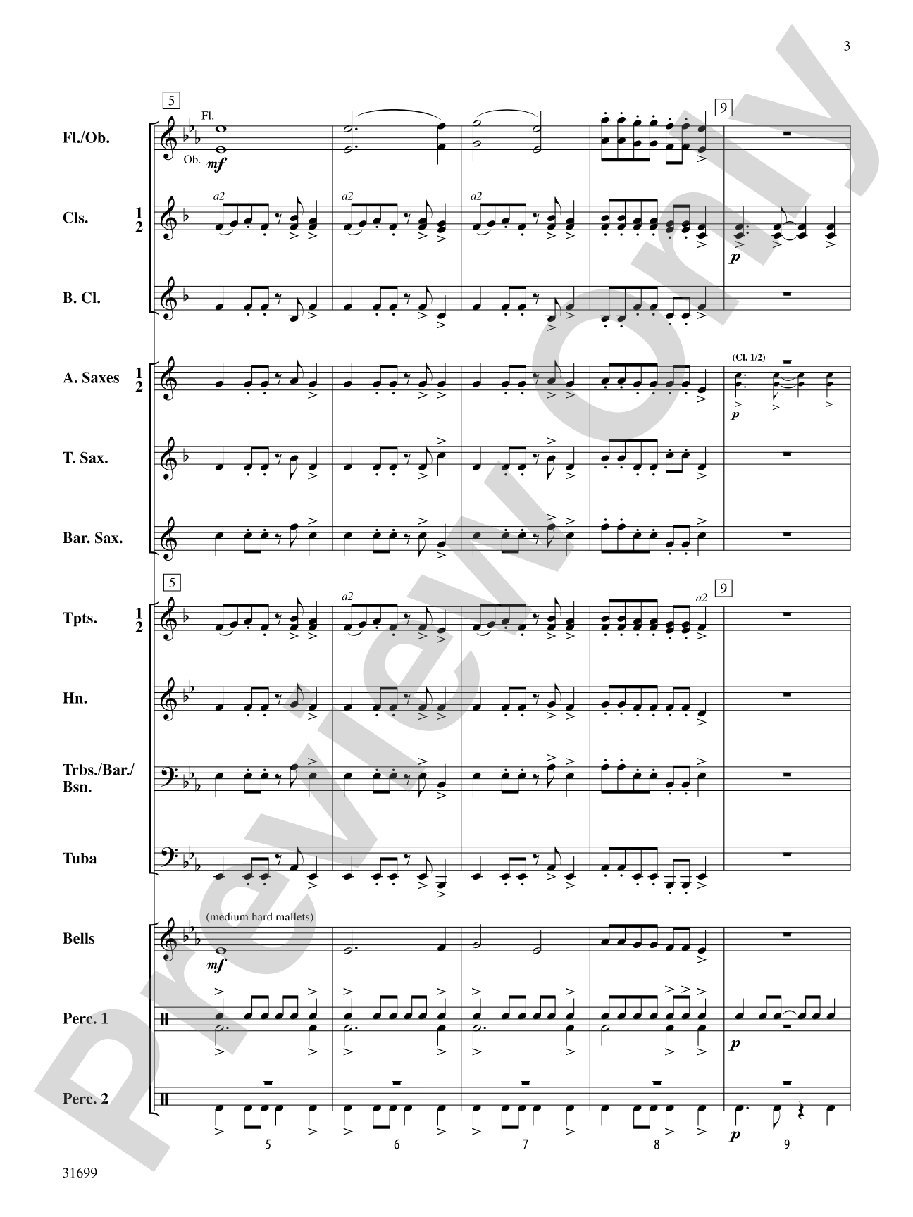 At the Feast of Stephen: Concert Band Conductor Score & Parts
