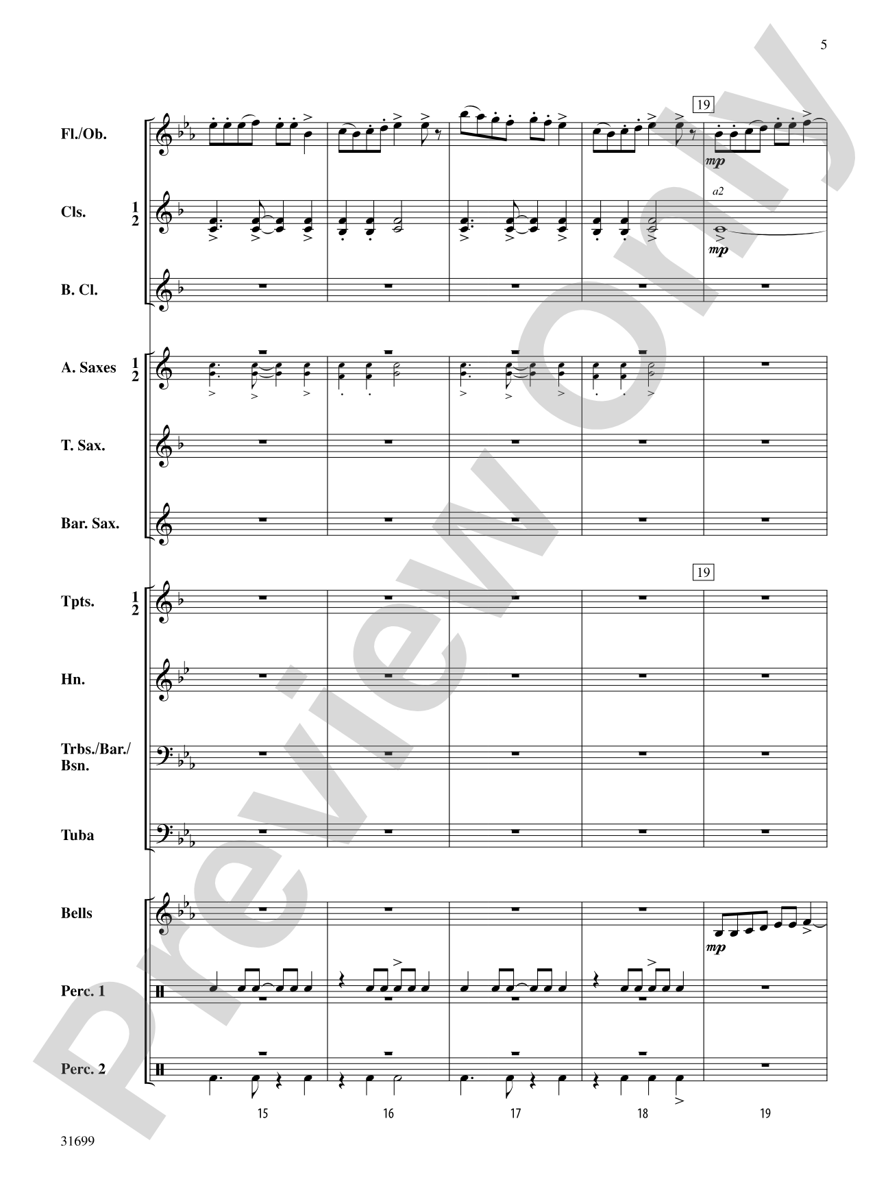At the Feast of Stephen: Concert Band Conductor Score & Parts