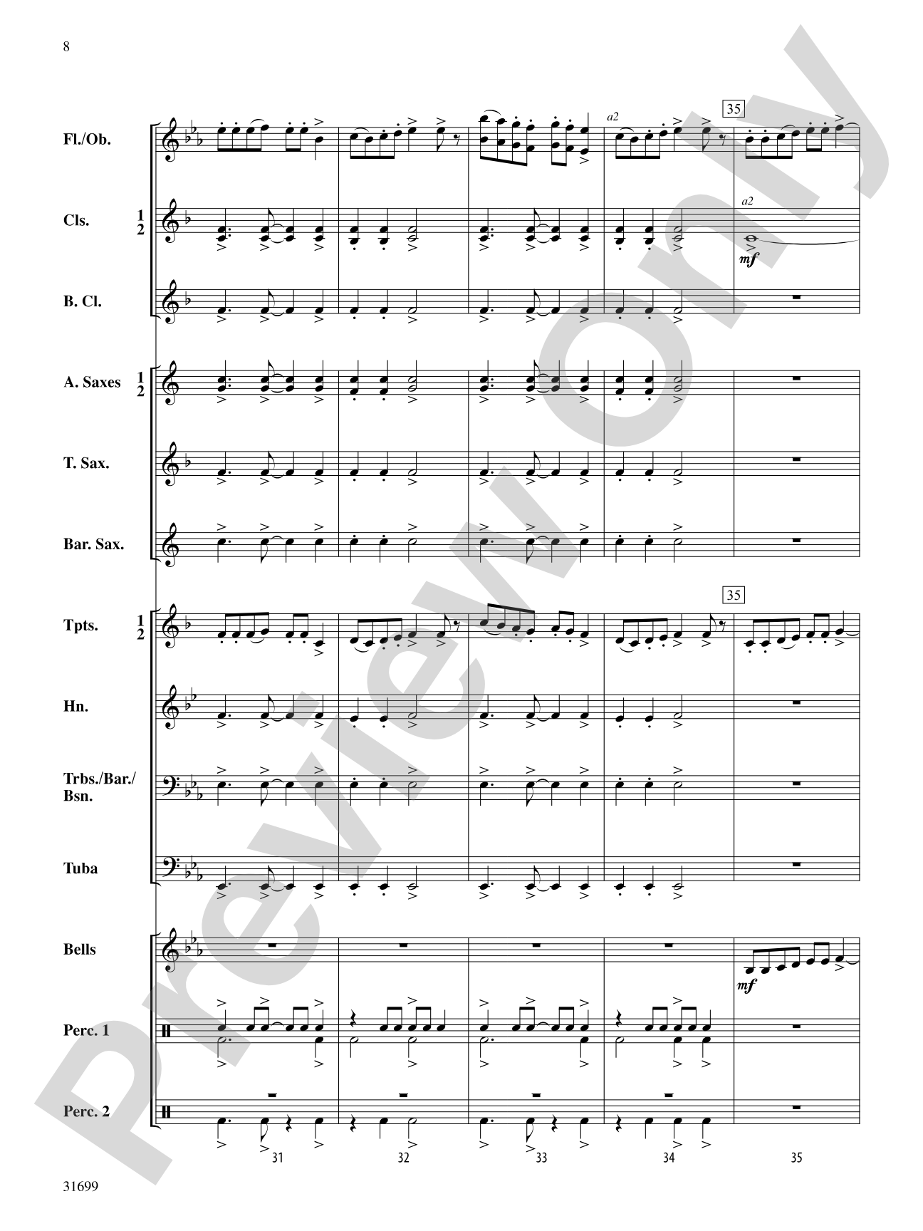 At the Feast of Stephen: Concert Band Conductor Score & Parts