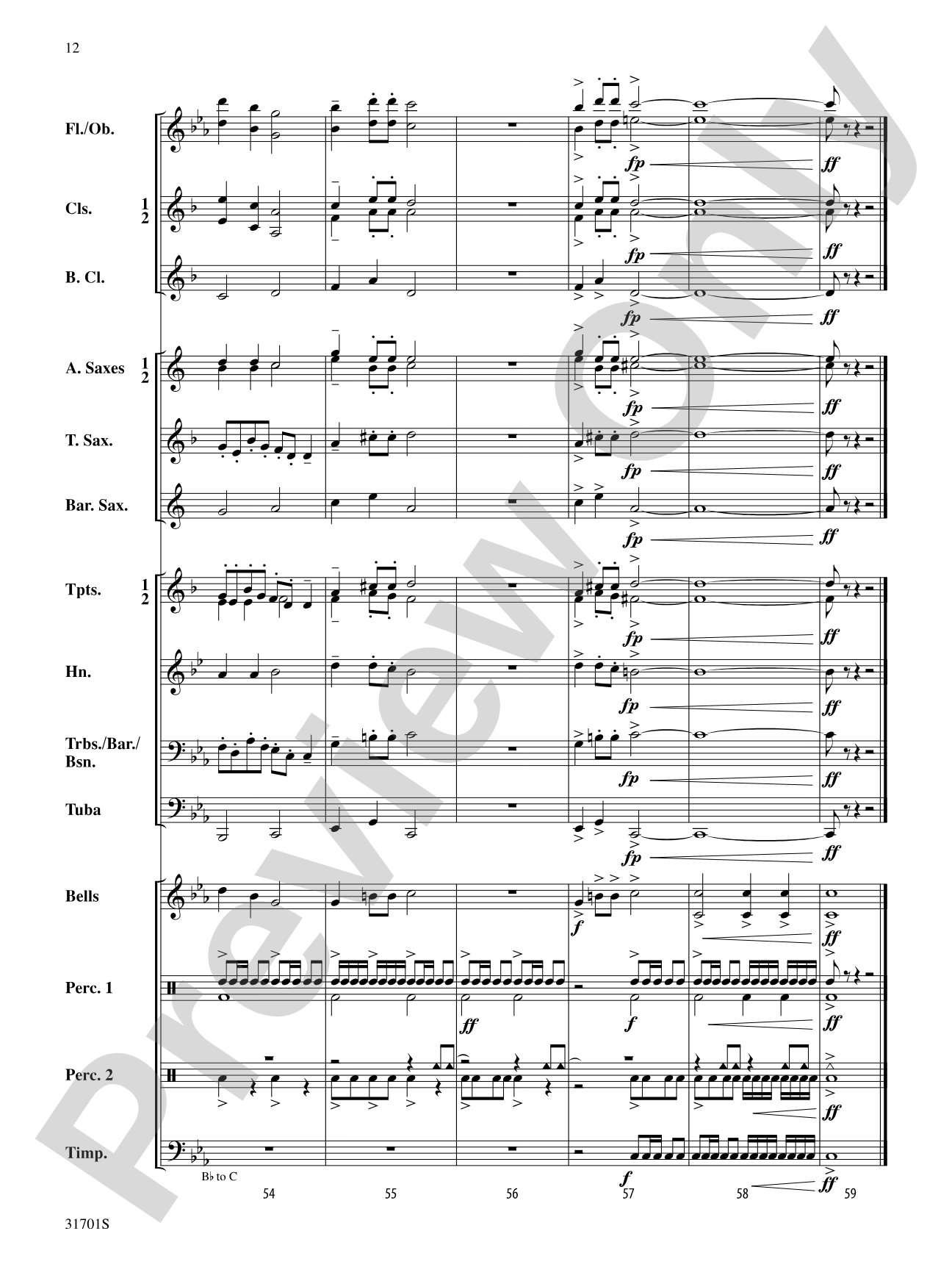 Two Renaissance Sketches: Concert Band Conductor Score & Parts