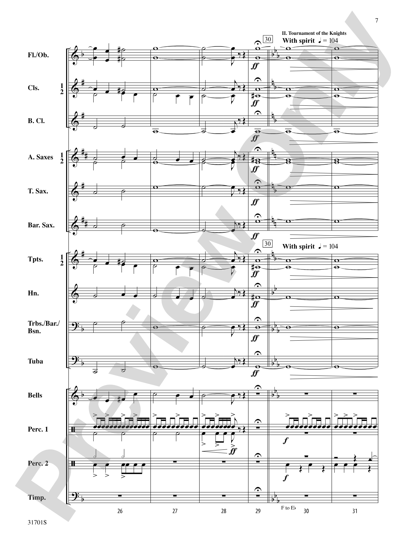 Two Renaissance Sketches: Concert Band Conductor Score & Parts