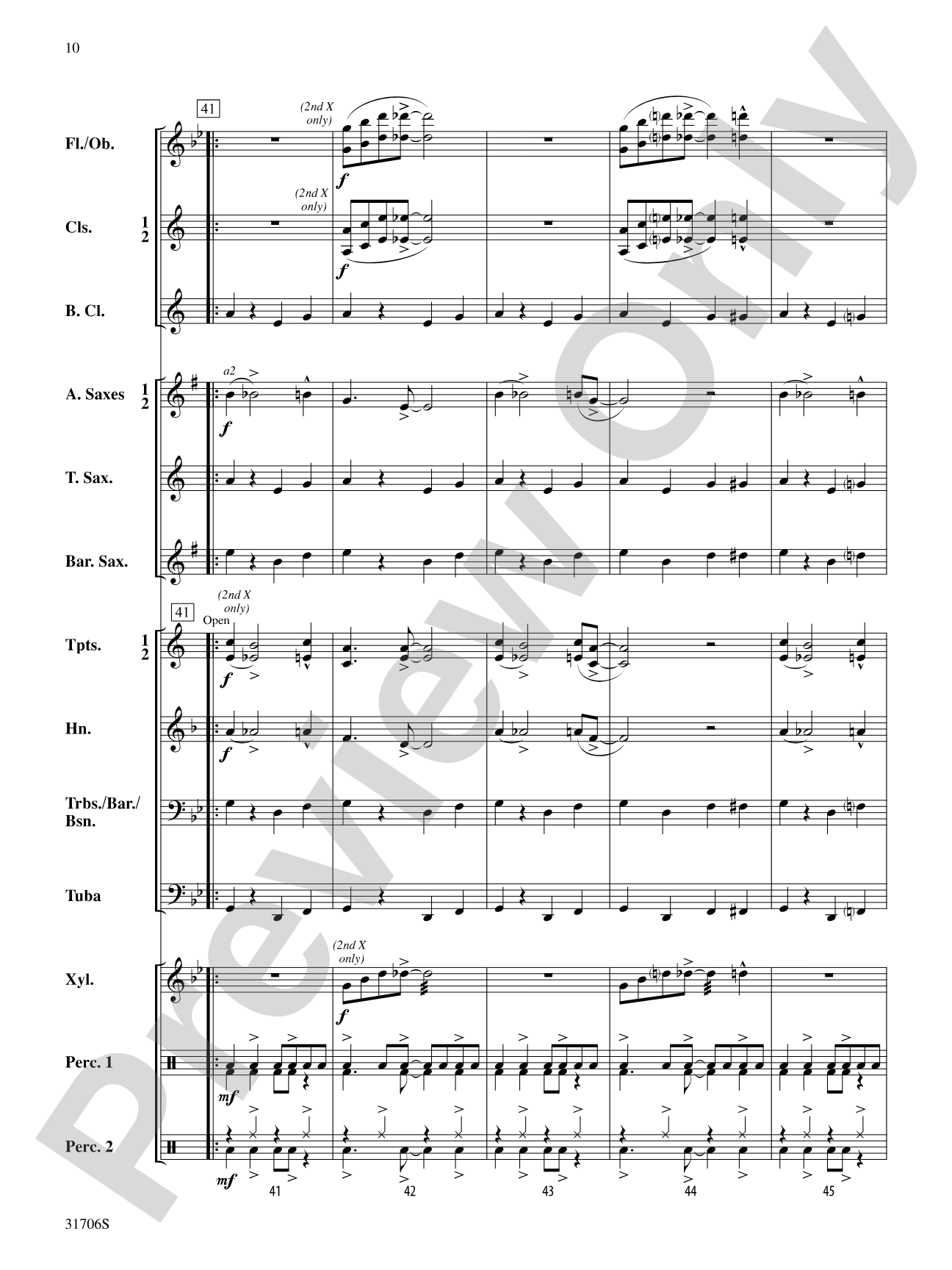 Jazz Band Jubilee: Concert Band Conductor Score & Parts