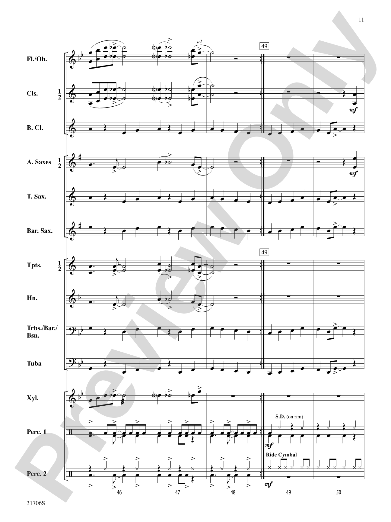 Jazz Band Jubilee: Concert Band Conductor Score & Parts