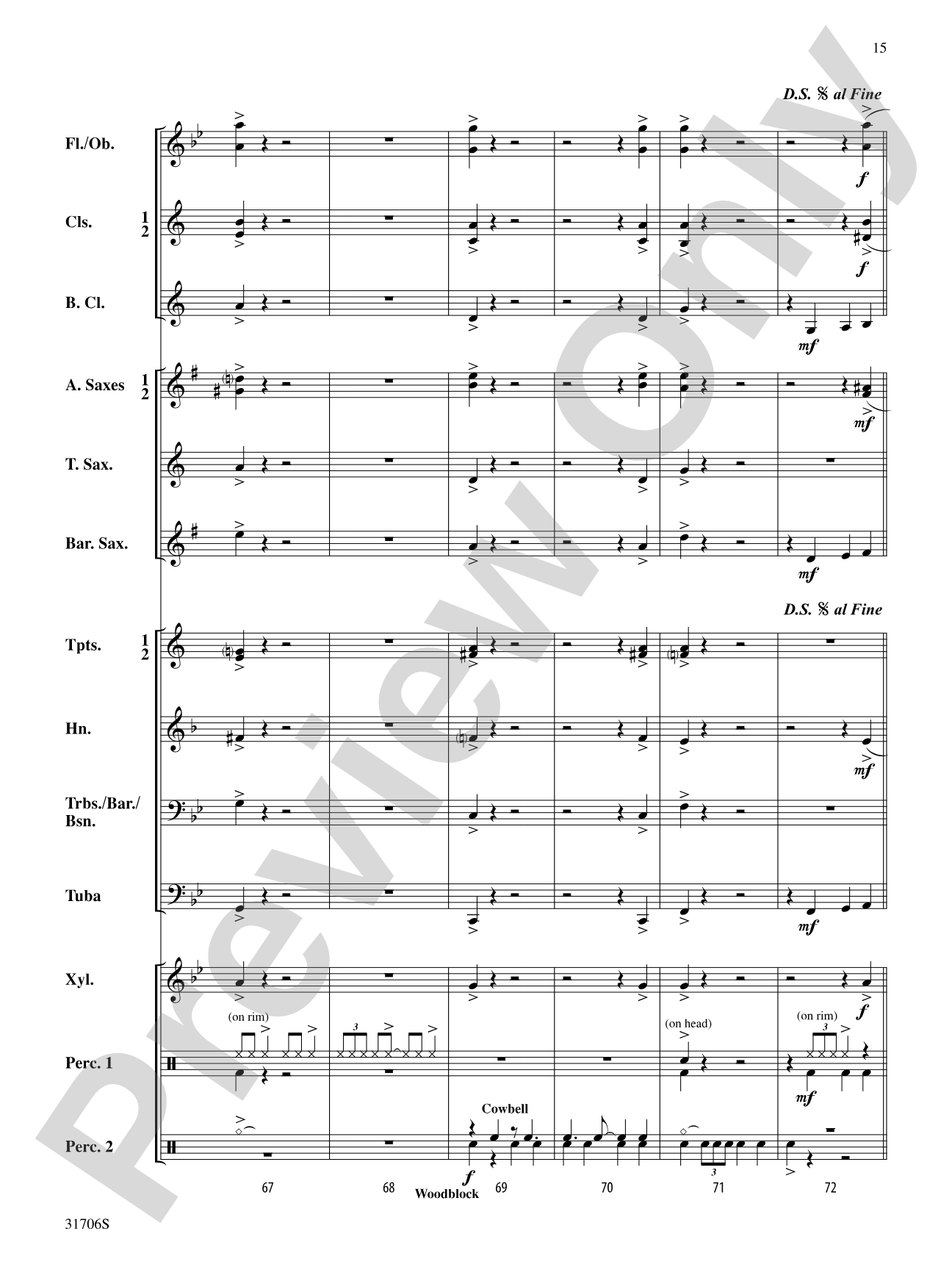 Jazz Band Jubilee: Concert Band Conductor Score & Parts