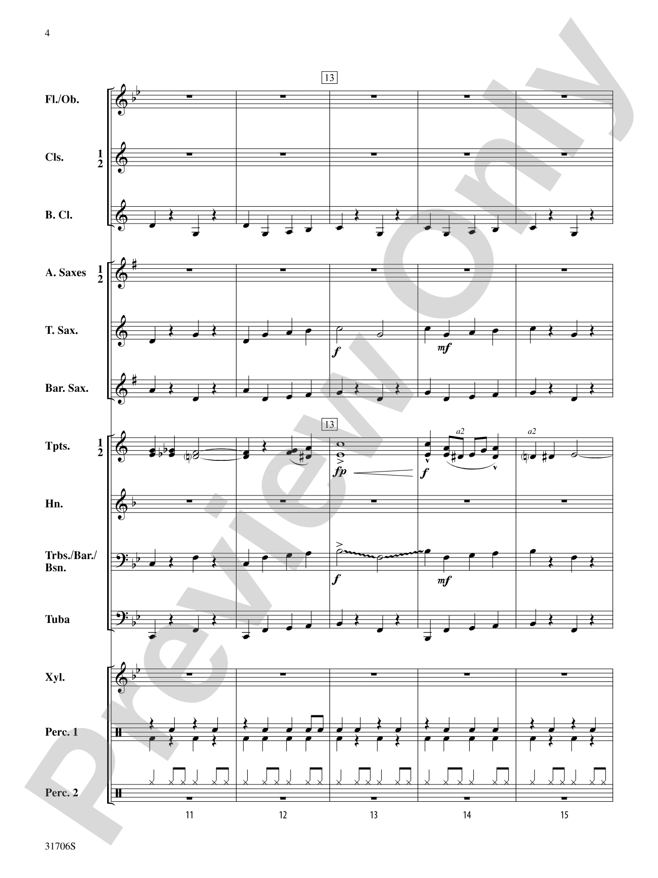 Jazz Band Jubilee: Concert Band Conductor Score & Parts