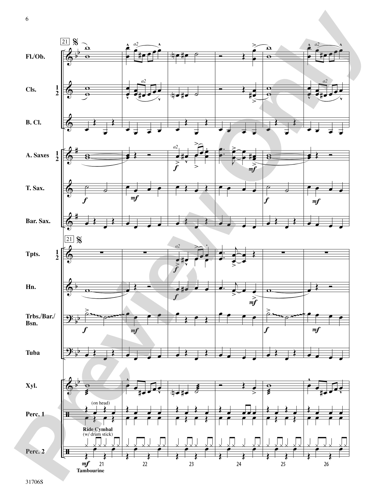 Jazz Band Jubilee: Concert Band Conductor Score & Parts