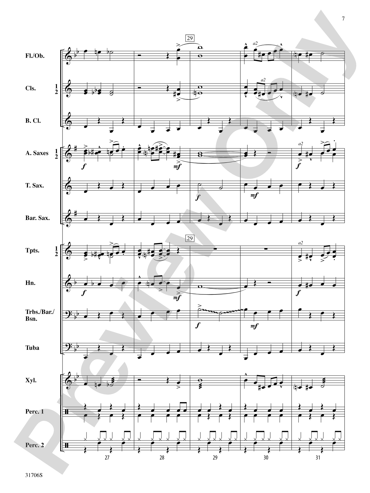 Jazz Band Jubilee: Concert Band Conductor Score & Parts