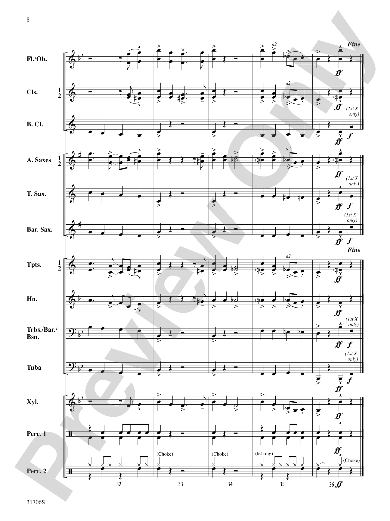 Jazz Band Jubilee: Concert Band Conductor Score & Parts