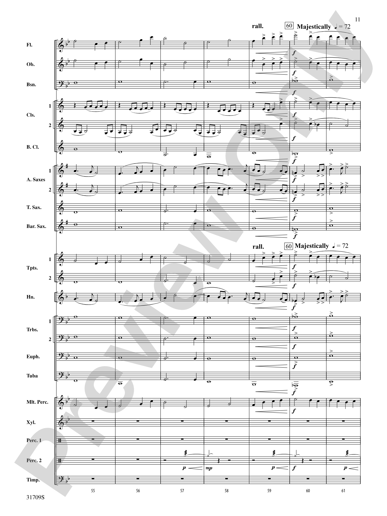 Rampage!: Concert Band Conductor Score & Parts