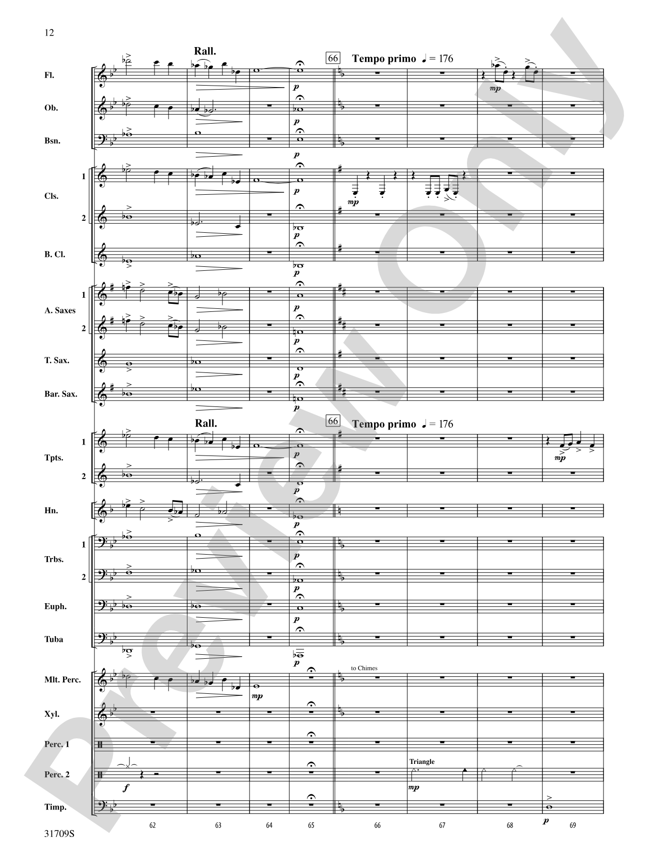 Rampage!: Concert Band Conductor Score & Parts