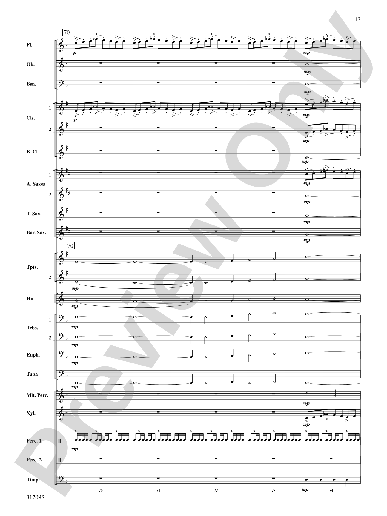 Rampage!: Concert Band Conductor Score & Parts