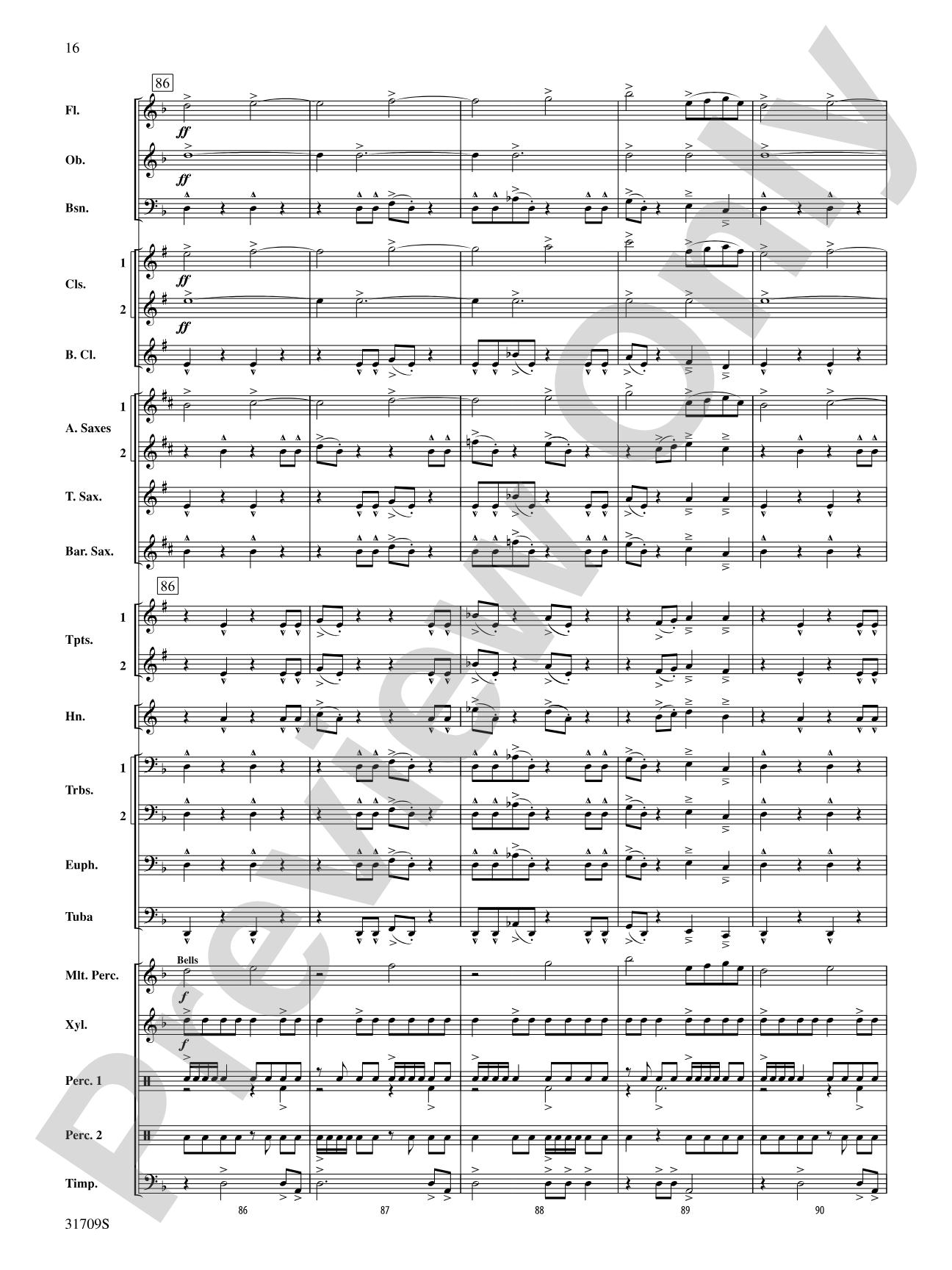 Rampage!: Concert Band Conductor Score & Parts