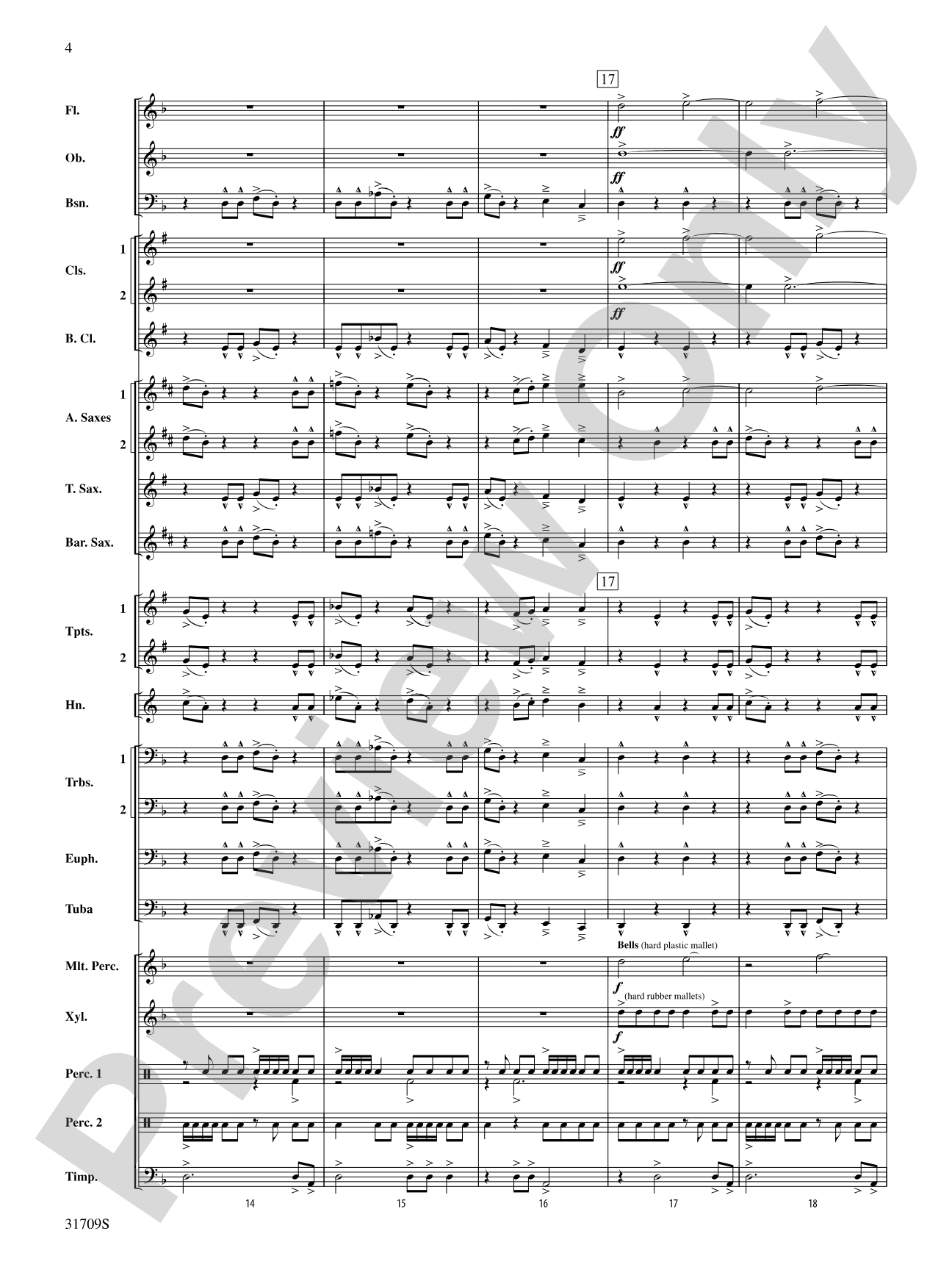 Rampage!: Concert Band Conductor Score & Parts