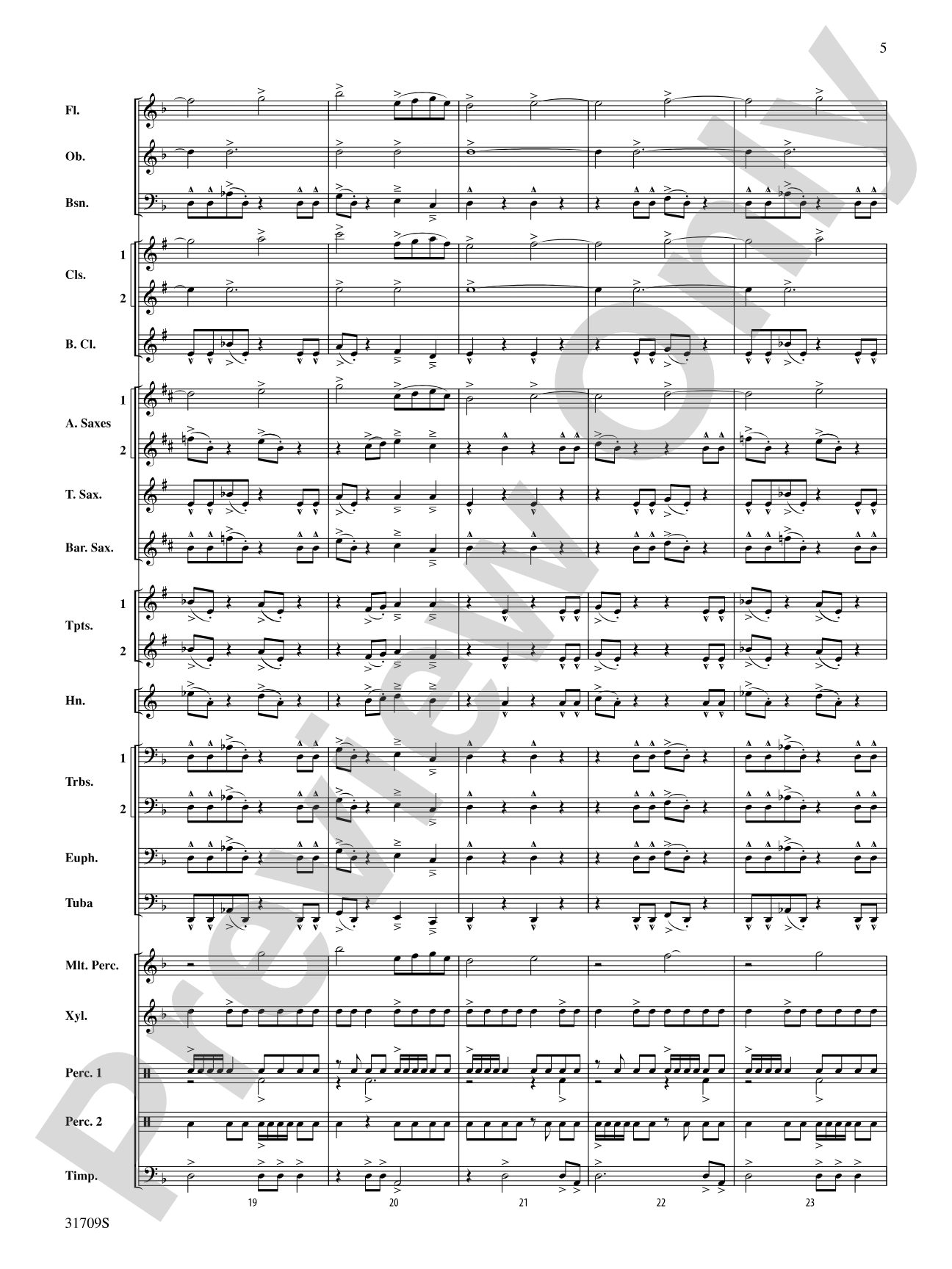 Rampage!: Concert Band Conductor Score & Parts