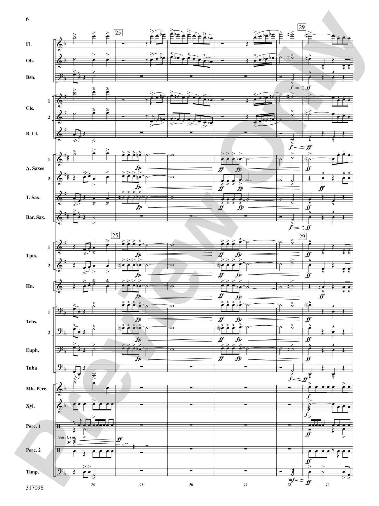 Rampage!: Concert Band Conductor Score & Parts