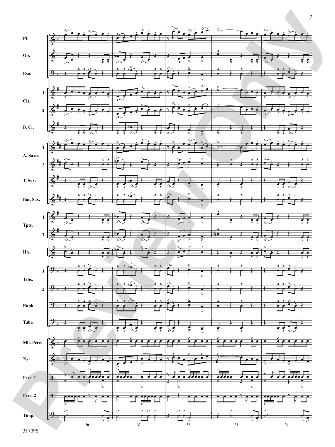 Rampage!: Concert Band Conductor Score & Parts