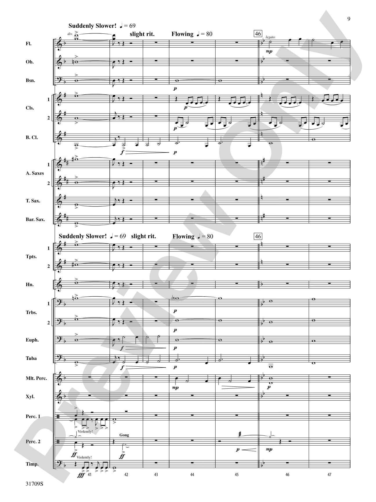 Rampage!: Concert Band Conductor Score & Parts