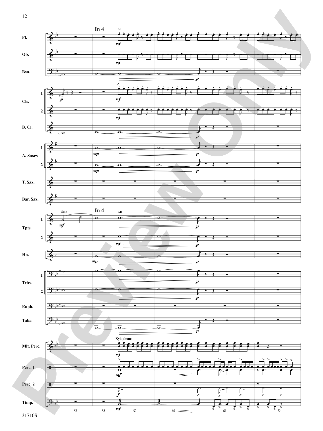 Triumphs!: Concert Band Conductor Score & Parts