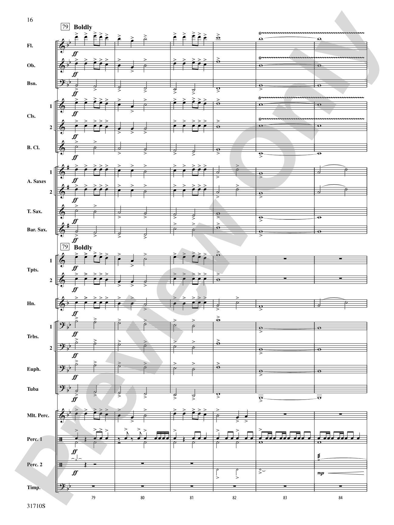 Triumphs!: Concert Band Conductor Score & Parts
