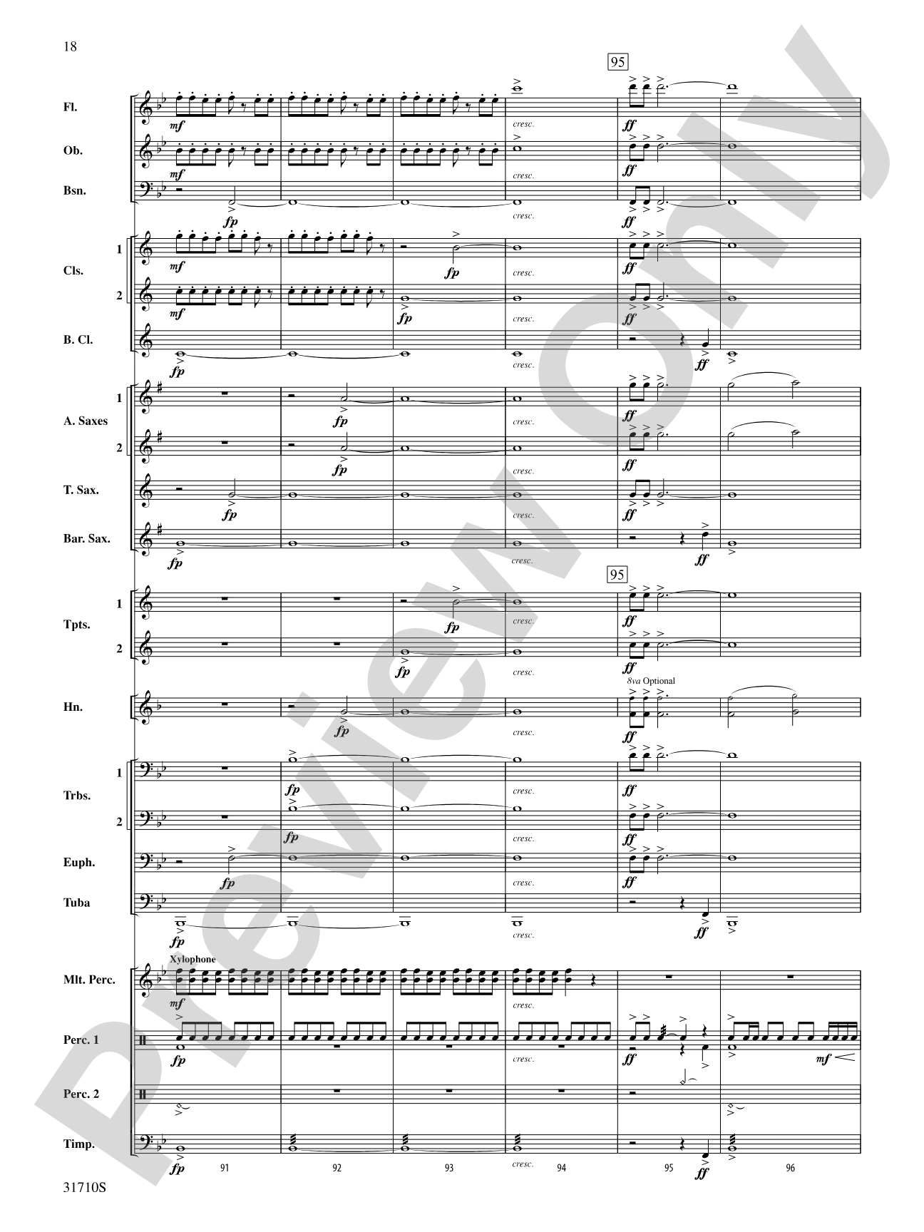Triumphs!: Concert Band Conductor Score & Parts