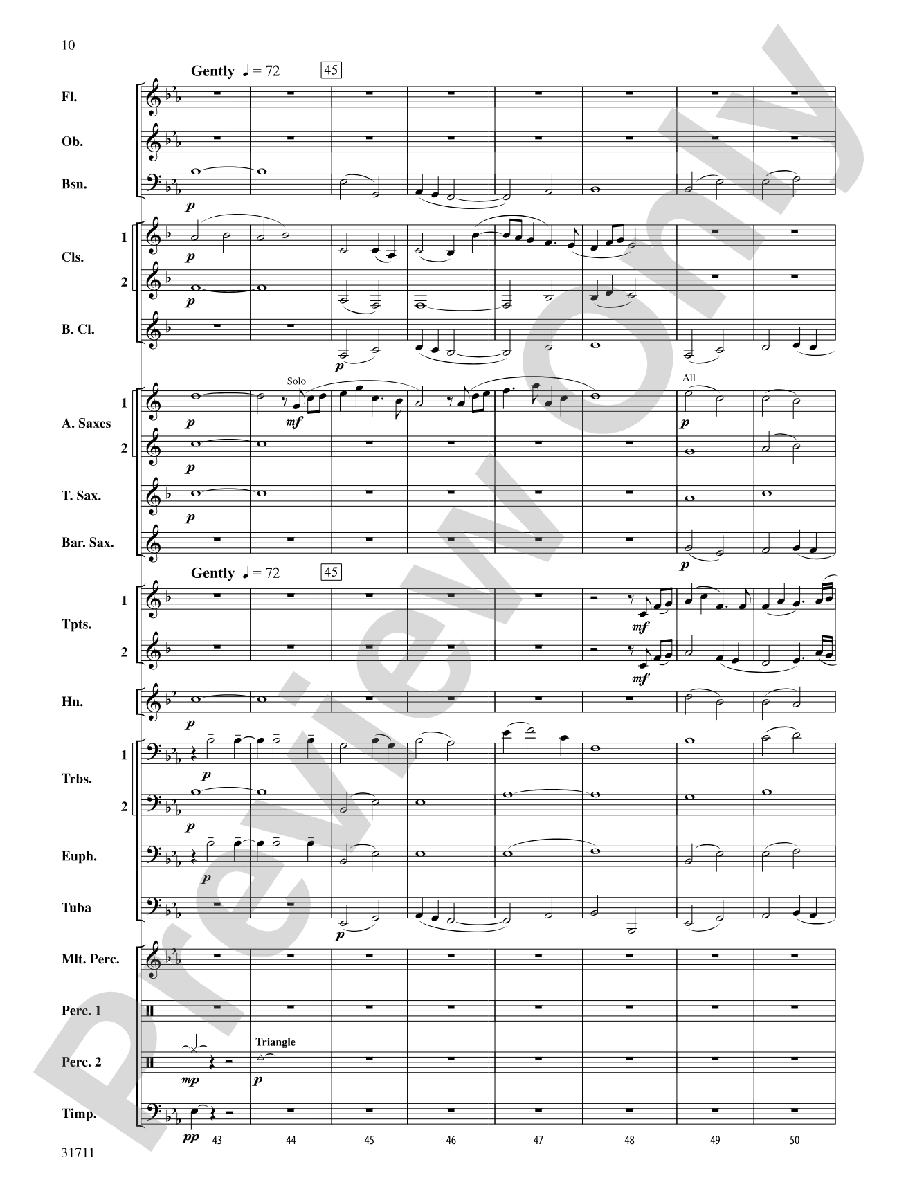 Celebration and Song: Concert Band Conductor Score & Parts