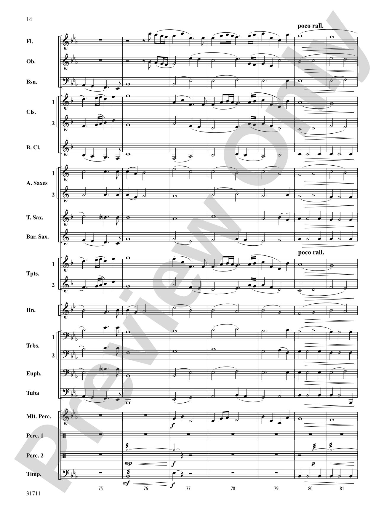 Celebration and Song: Concert Band Conductor Score & Parts