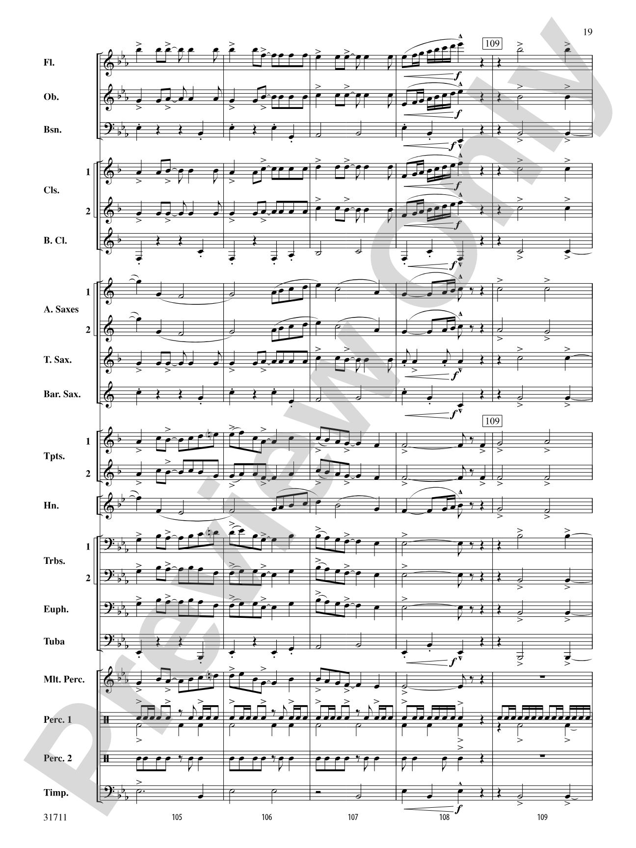 Celebration and Song: Concert Band Conductor Score & Parts